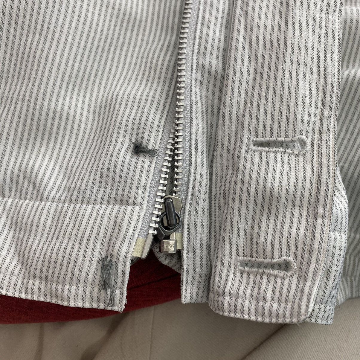 Playboy × Vintage Vintage PLAYBOY SPORT Hickory Stripes Embroidered Logo Size US L / EU 52-54 / 3 - 9 Thumbnail