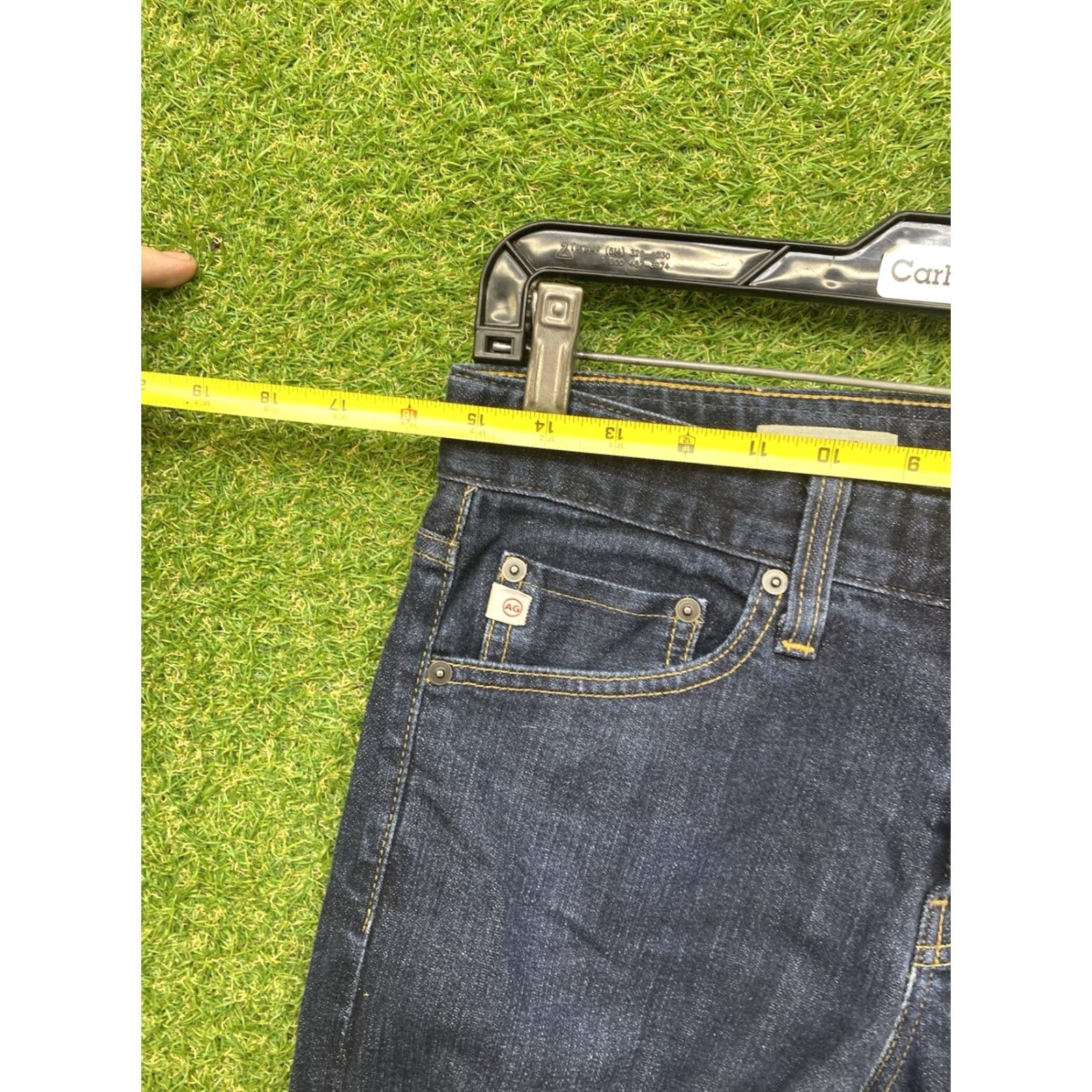 Nomad AG Adriano Goldschmied Jeans Mens Slim 30x33 The Nomad Selvedge 2000s Blue Denim Casual USA 00s Mens Jeans Size US 30 / EU 46 - 5 Thumbnail