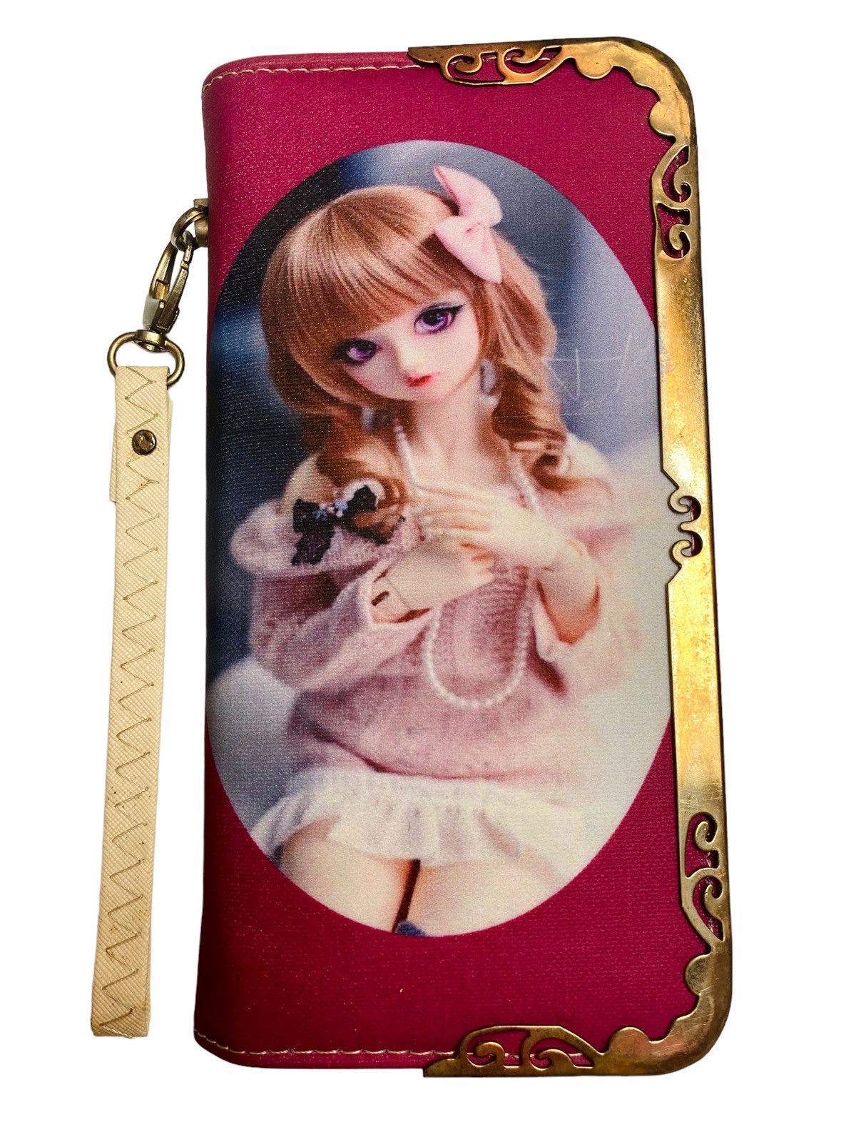 Angel Blue 2000s Fantasy Baby Girl Wallet Imported From Japan Size ONE SIZE - 2 Thumbnail
