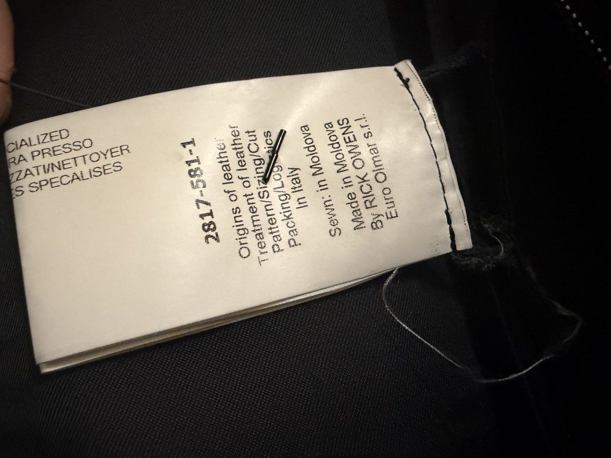 Rick Owens SOLD rick owens fw14 mollino blistered lambskin jacket new Size US S / EU 44-46 / 1 - 5 Thumbnail