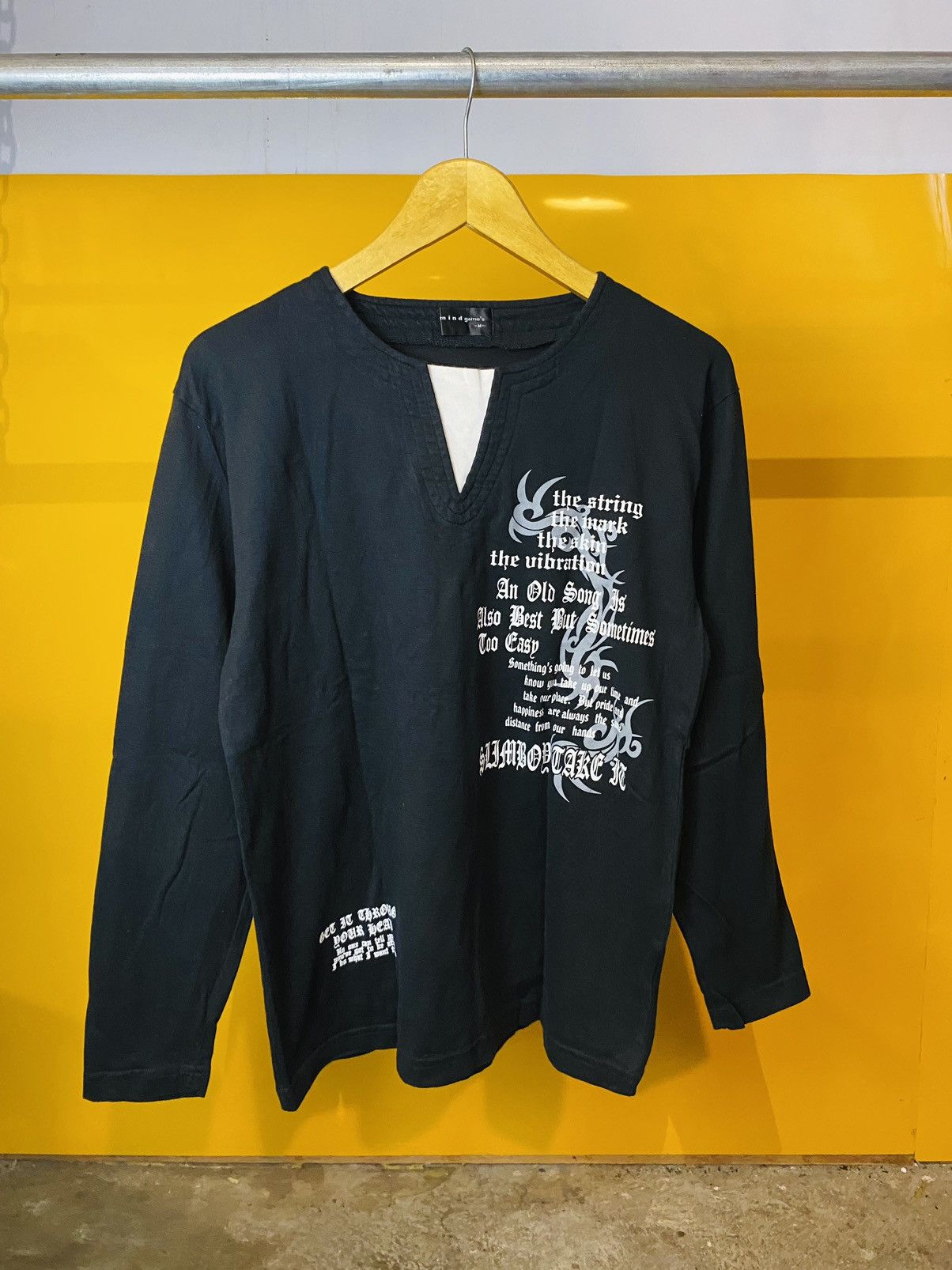 00s japanese label long sleeve t-shirt 【公式通販】