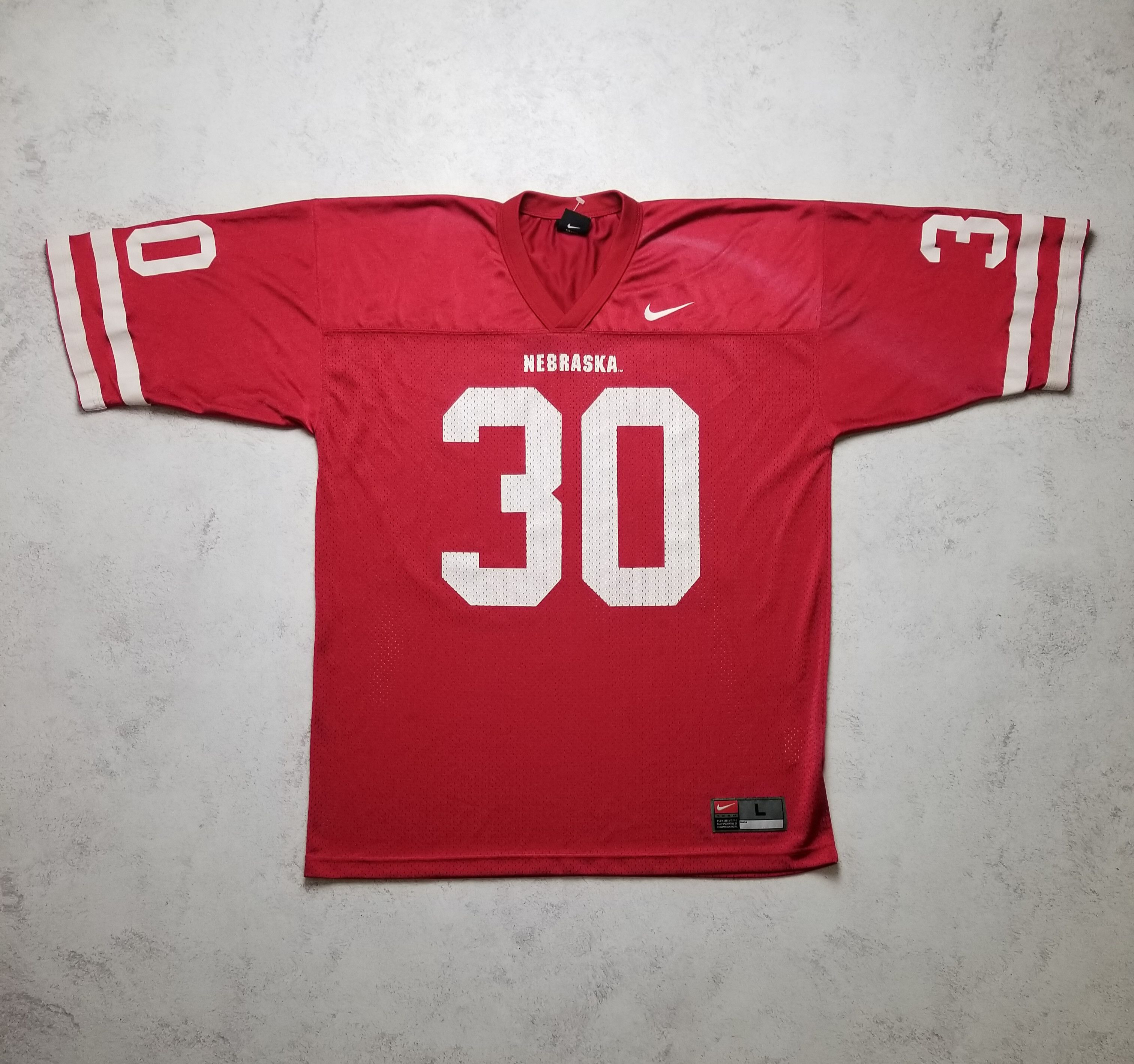 Nike Vintage Nike Nebraska Cornhuskers #30 NFL Jersey Size US L / EU 52-54 / 3 - 1 Thumbnail