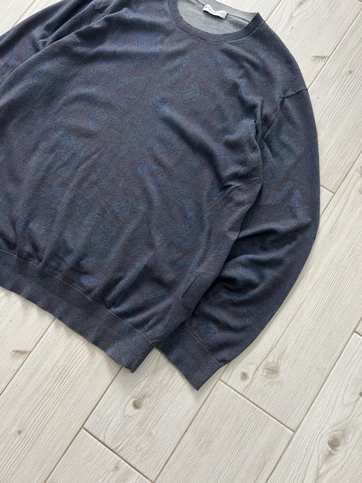 Etro Etro Pattern Sweatshirt Laxury Vintage Size US XXL / EU 58 / 5 - 5 Thumbnail