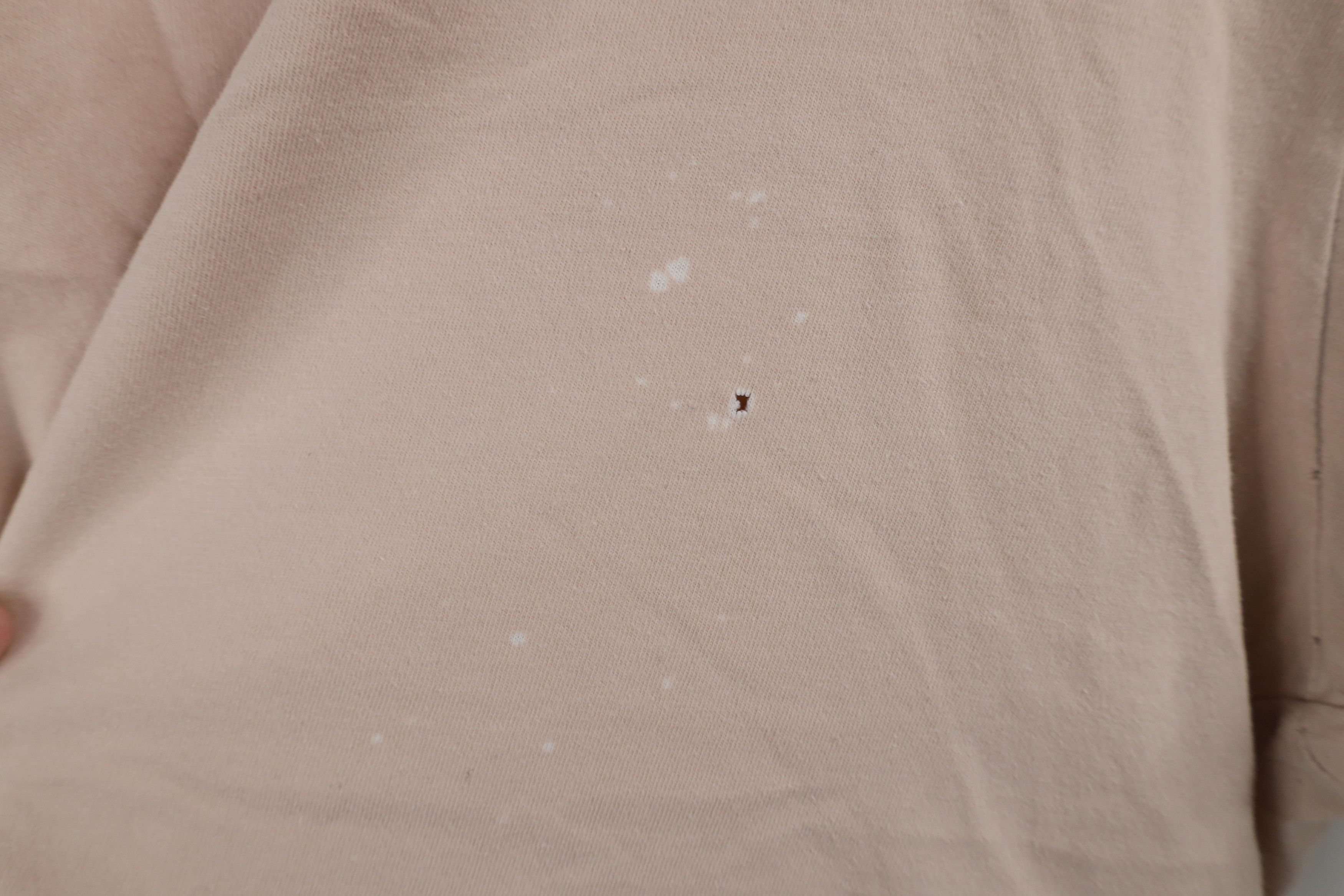 Vintage Vintage 90s Streetwear Short Sleeve Ringer T-Shirt Beige Size US XL / EU 56 / 4 - 10 Thumbnail