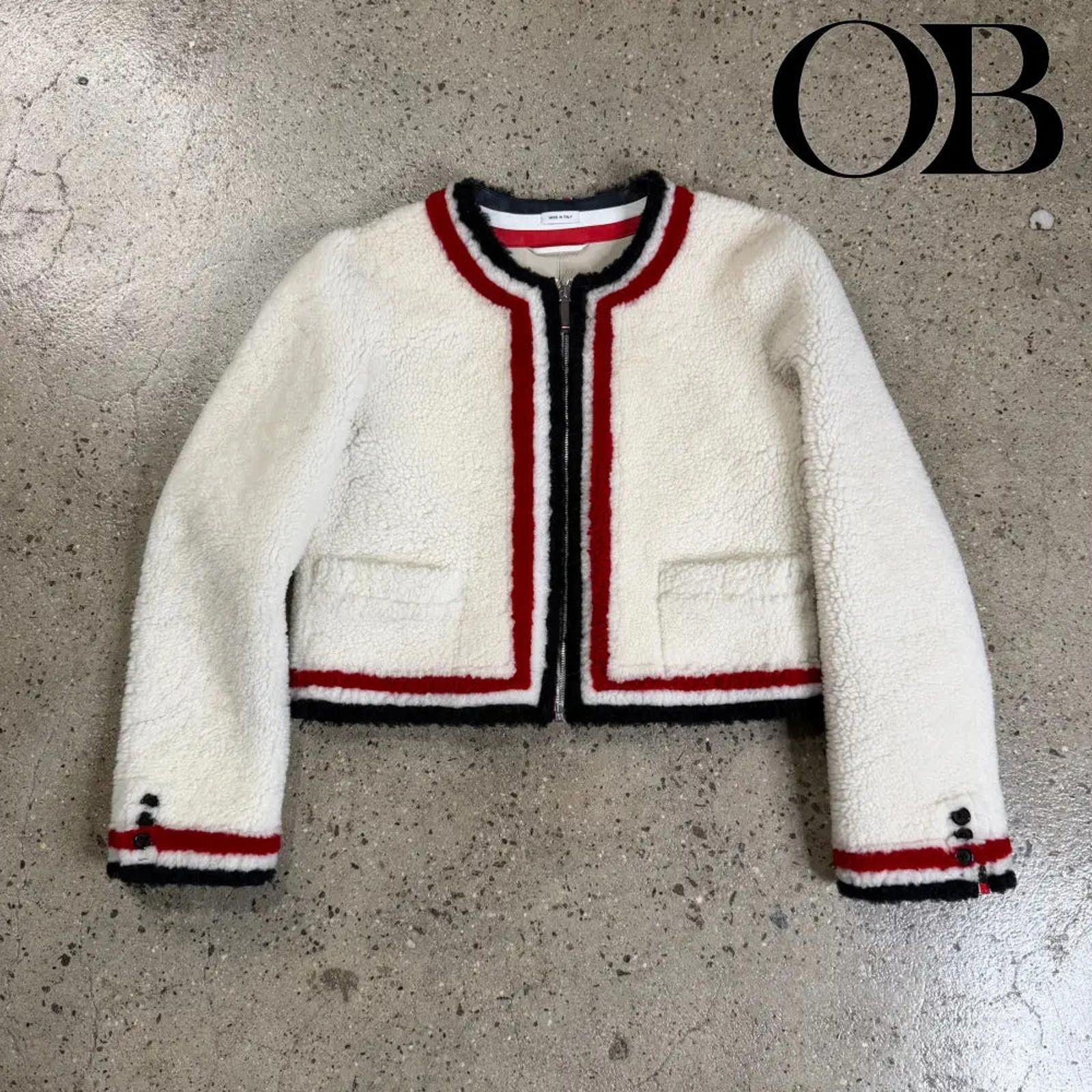 Thom Browne Thom Browne Shearling Cropped Jacket Size US S / EU 44-46 / 1 - 1 Thumbnail