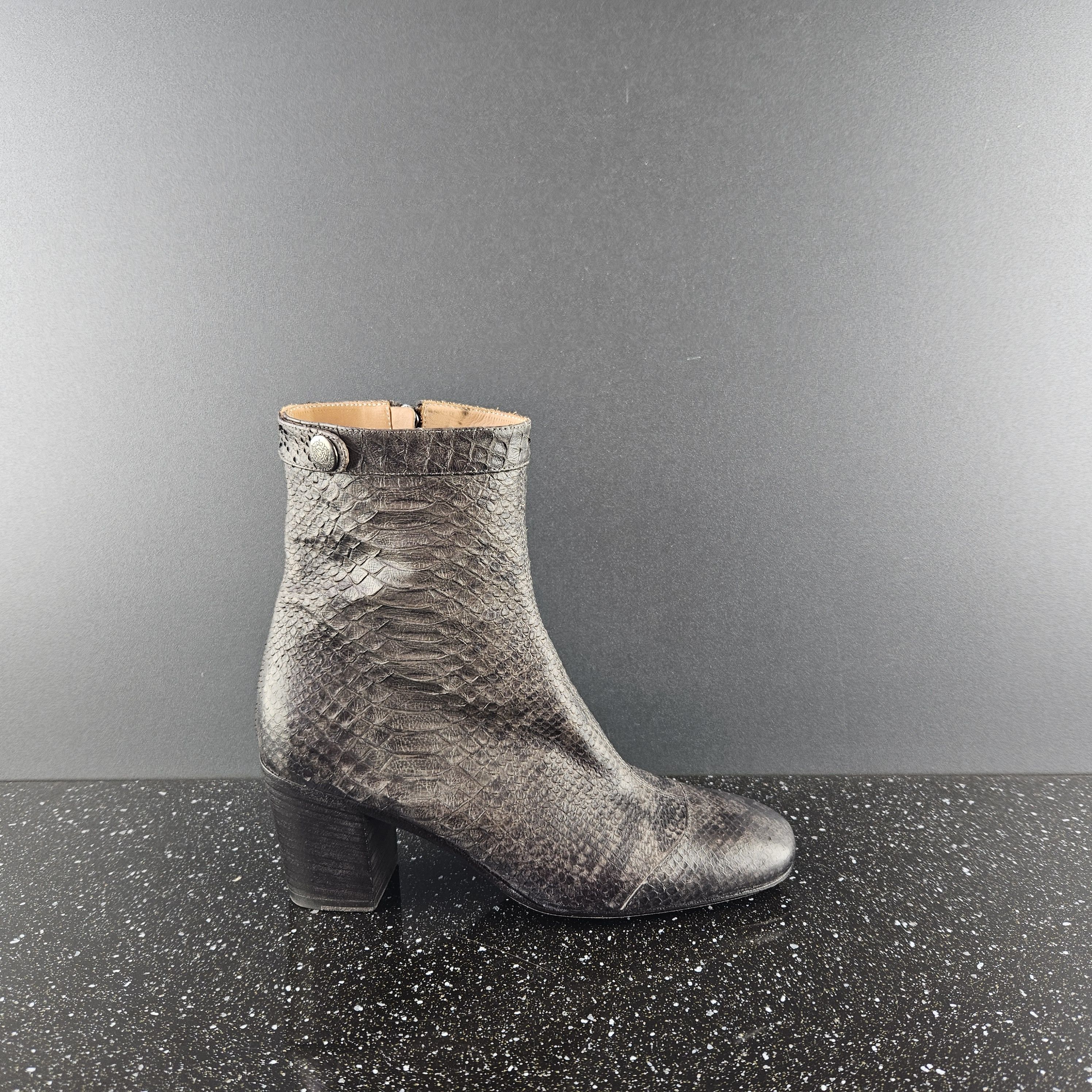 Alberto Fasciani Snake skin Boots Sz 37