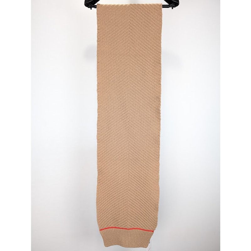 Bottega Veneta o1rshd1 Size: OS / Overlock Wool Cashmere Scarf in Camel Size ONE SIZE - 6 Thumbnail