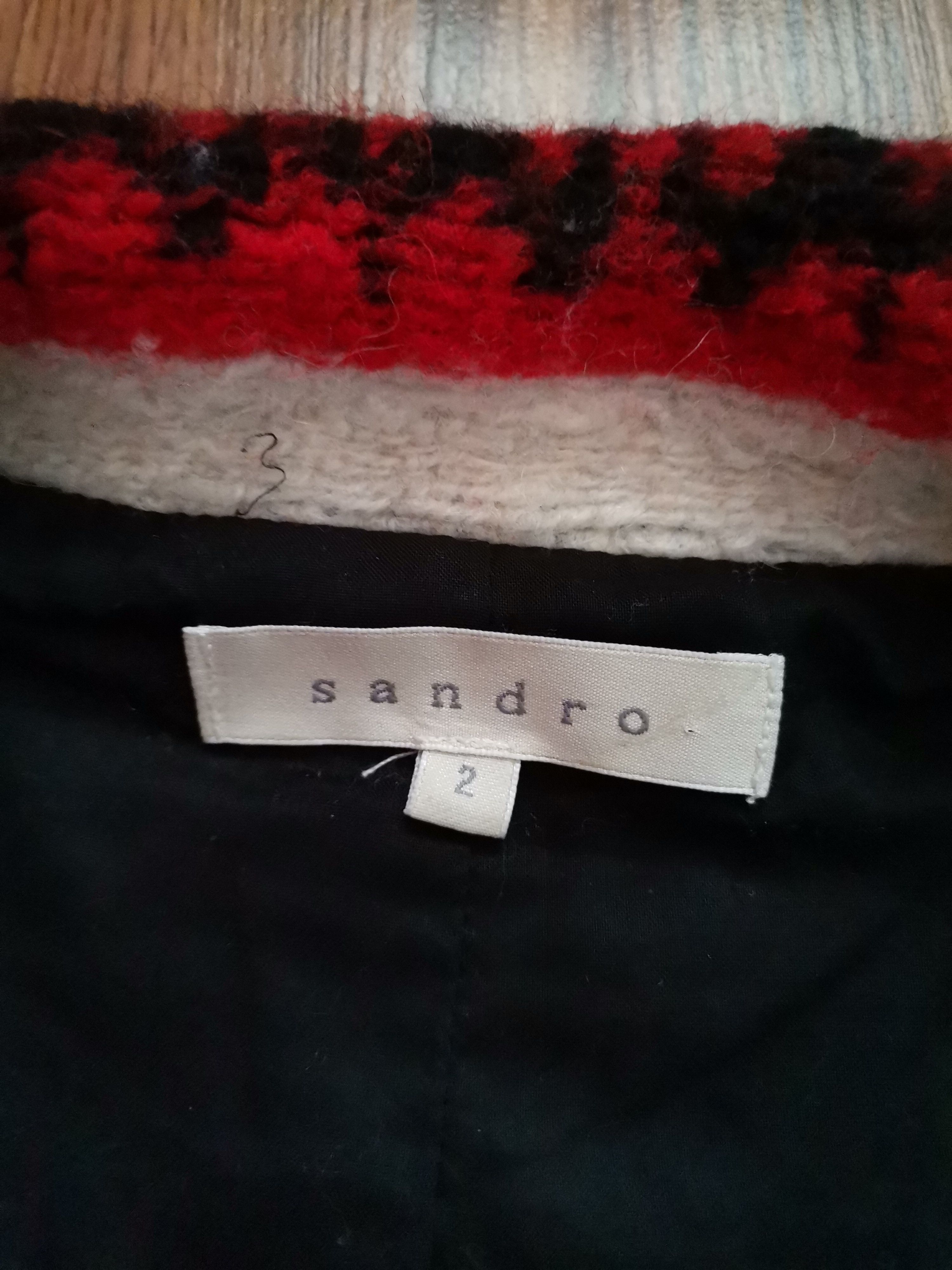 Sandro Sandro Women's Wool Coat Size S / US 4 / IT 40 - 2 Thumbnail