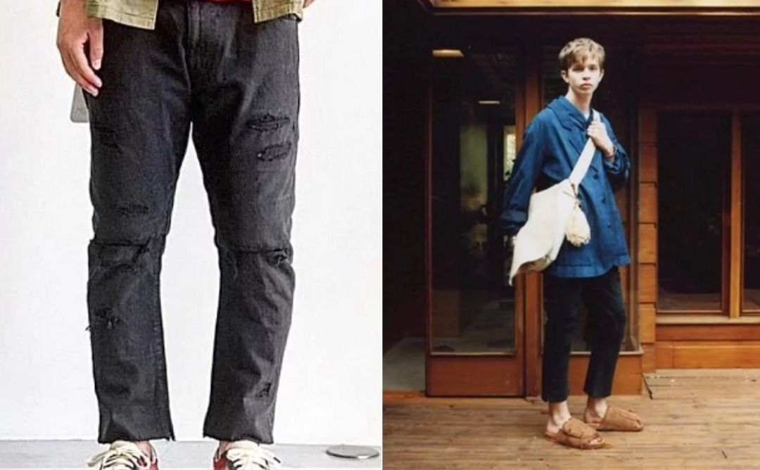 visvimデニムSOCIAL SCULPTURE 14 BLK DMGD-17 SOCIAL SCULPTURE 14 BLK DMGD-17 (0120105005020) | visvim