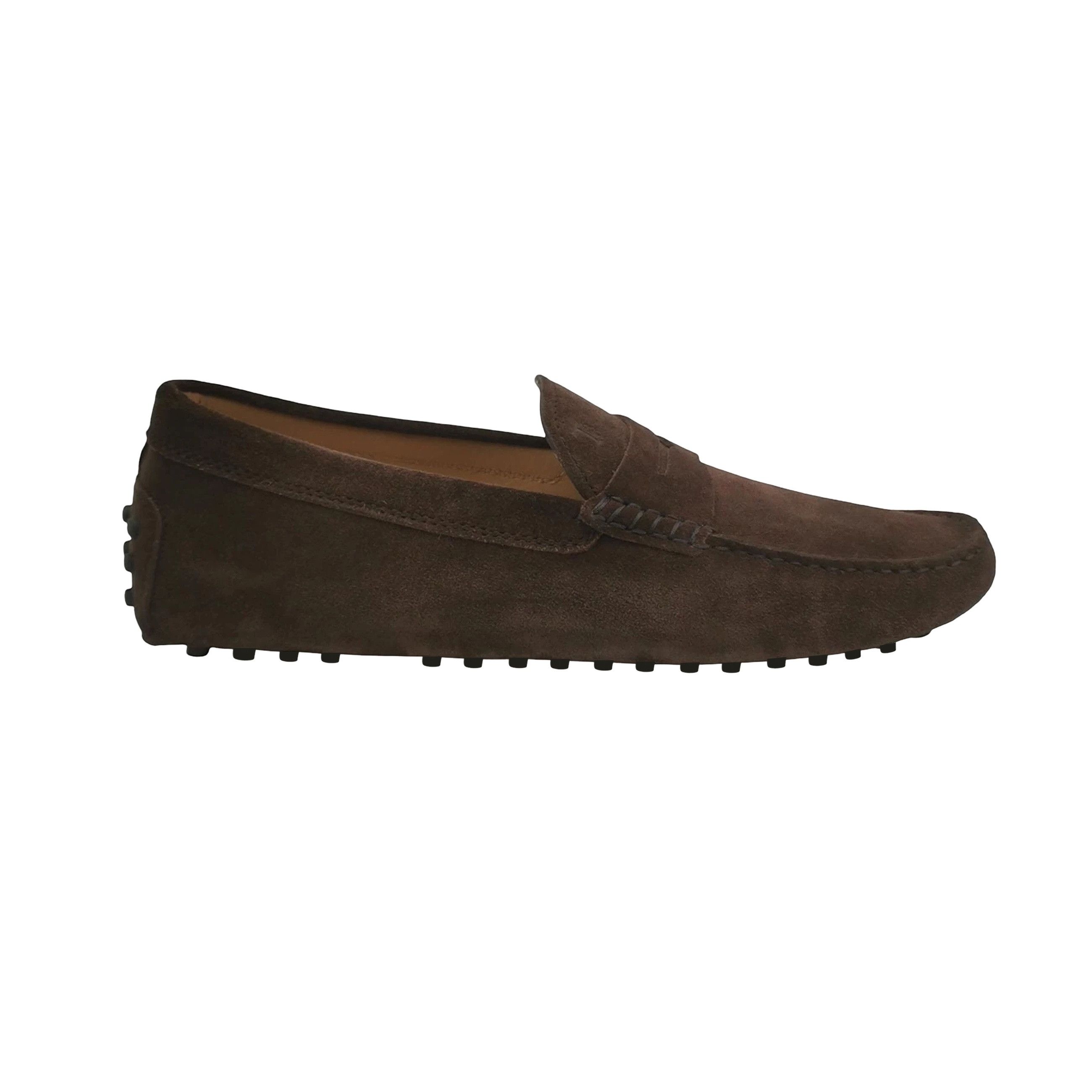 Tod's Tod's Brown Suede Gommino Loafers Size 42.5 Size US 9 / EU 42 - 1 Thumbnail