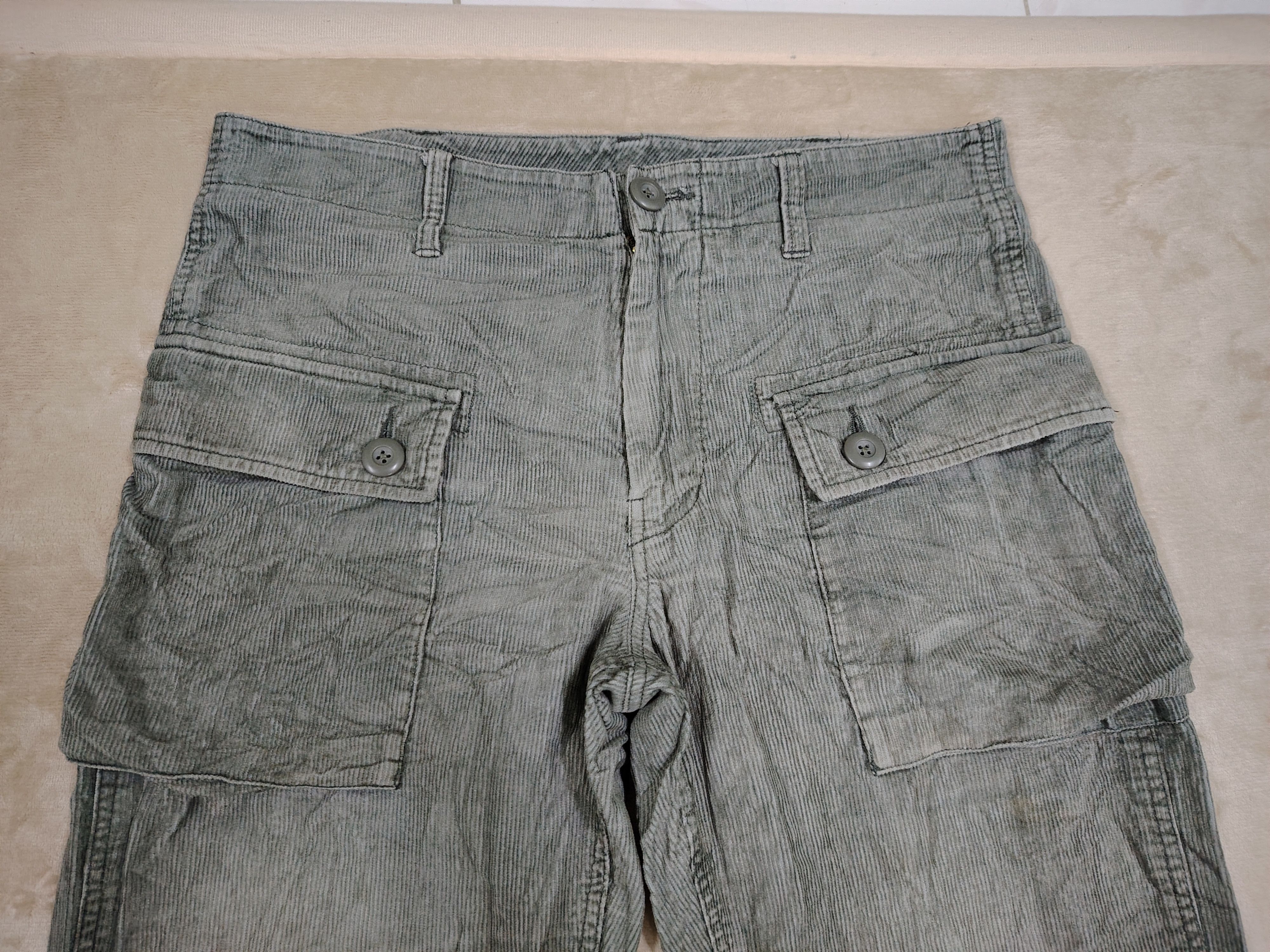 Avirex Vintage Avirex Corduroy Cargo Monkey Pants Size US 33 - 4 Thumbnail