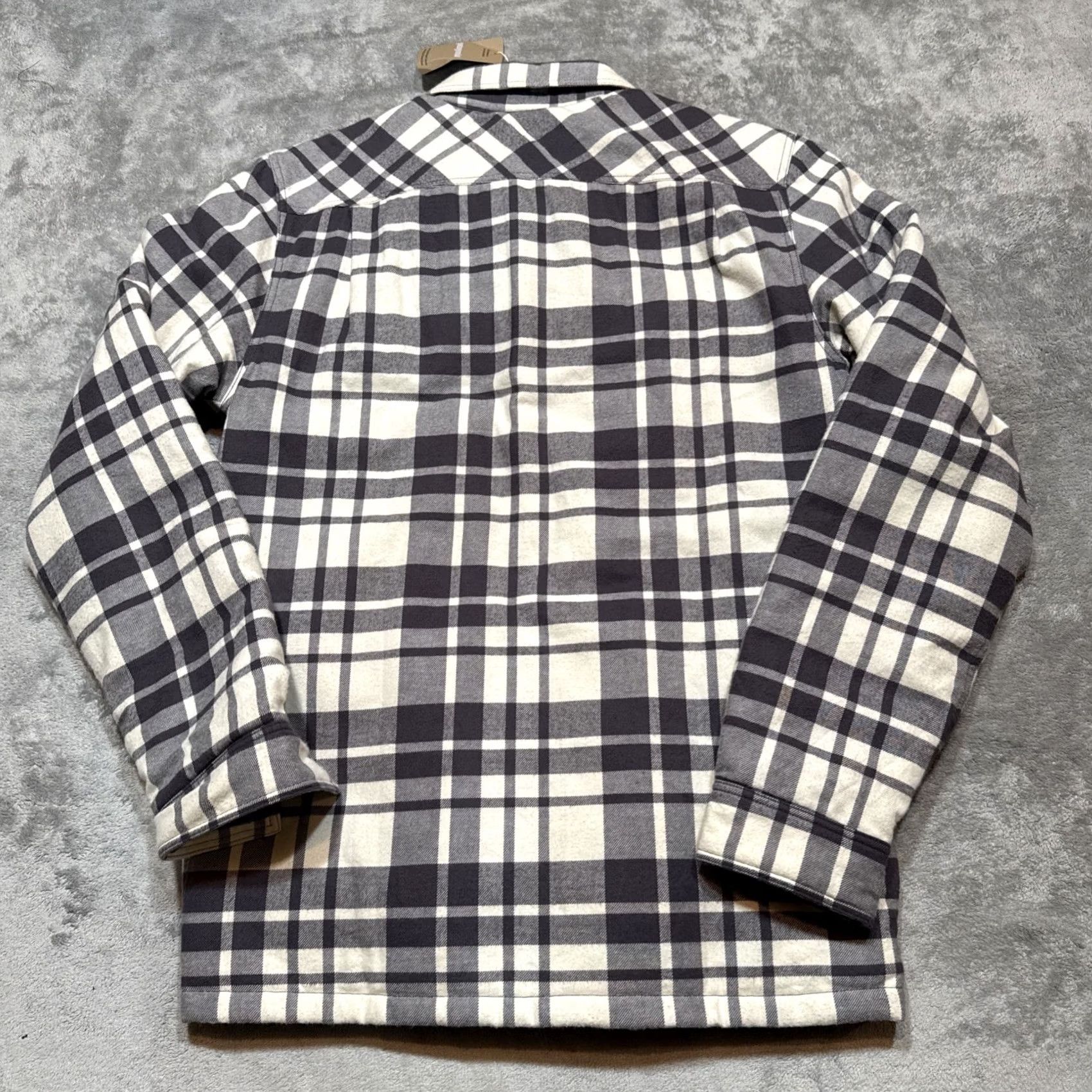 Patagonia Patagonia Fjord Flannel Shirt Men S Blue Jacket Organic Cotton Insulated Quilted Pockets Hiking Walking Size US S / EU 44-46 / 1 - 7 Thumbnail