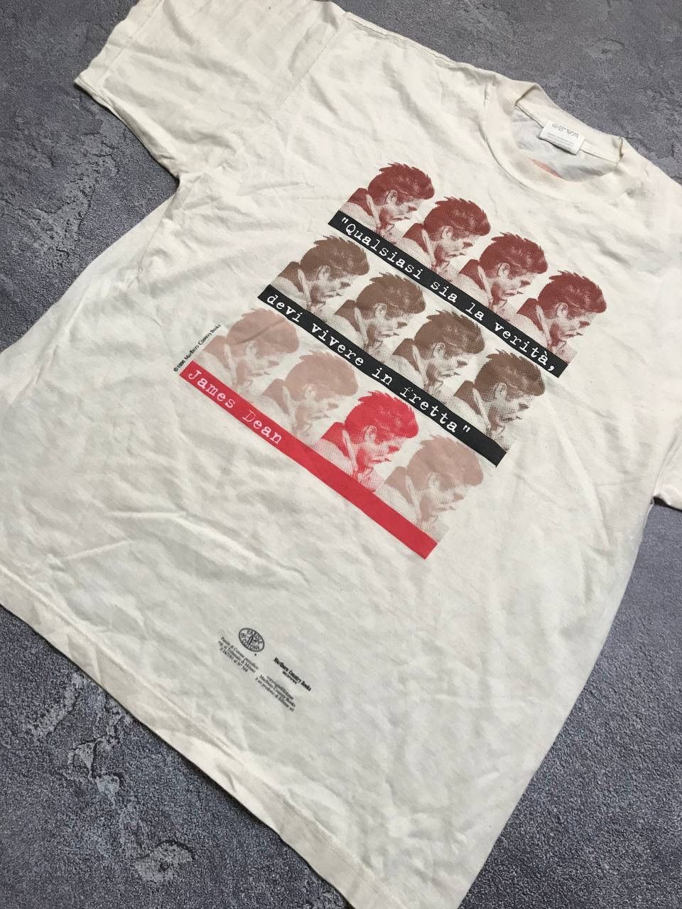 Vintage Vintage 1996 James Dean Book Tee Size US L / EU 52-54 / 3 - 2 Thumbnail