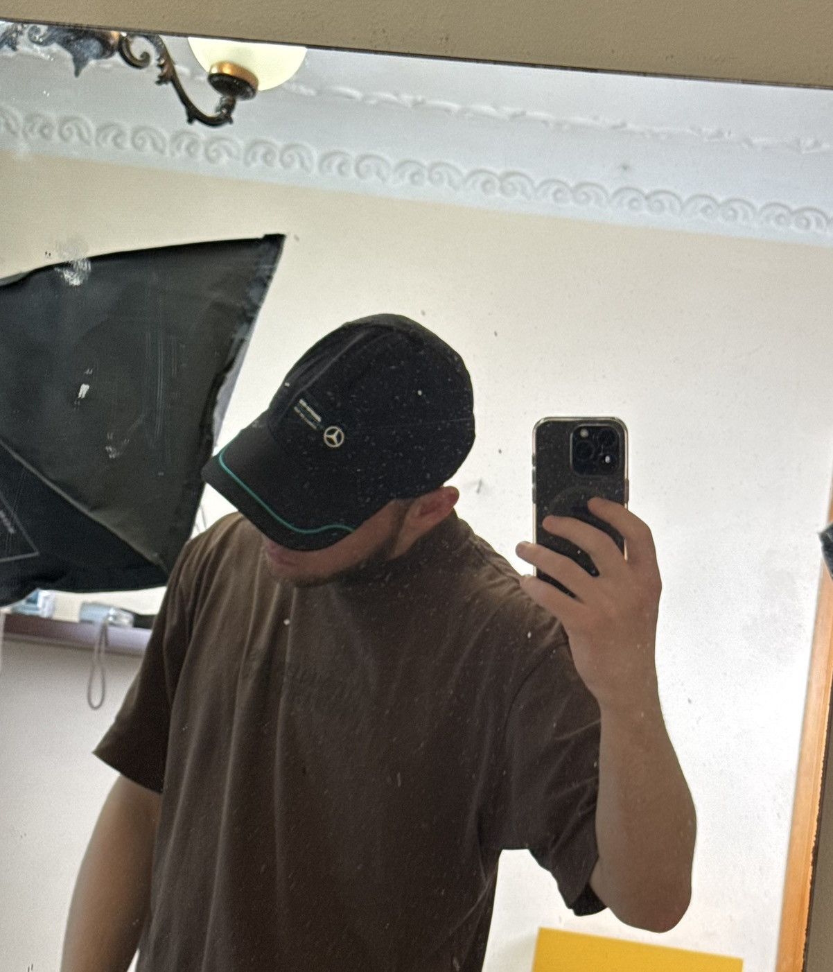 Mercedes-Benz Mercedes Benz AMG Petronas Motorsport Black Cap Puma Size ONE SIZE - 14 Thumbnail