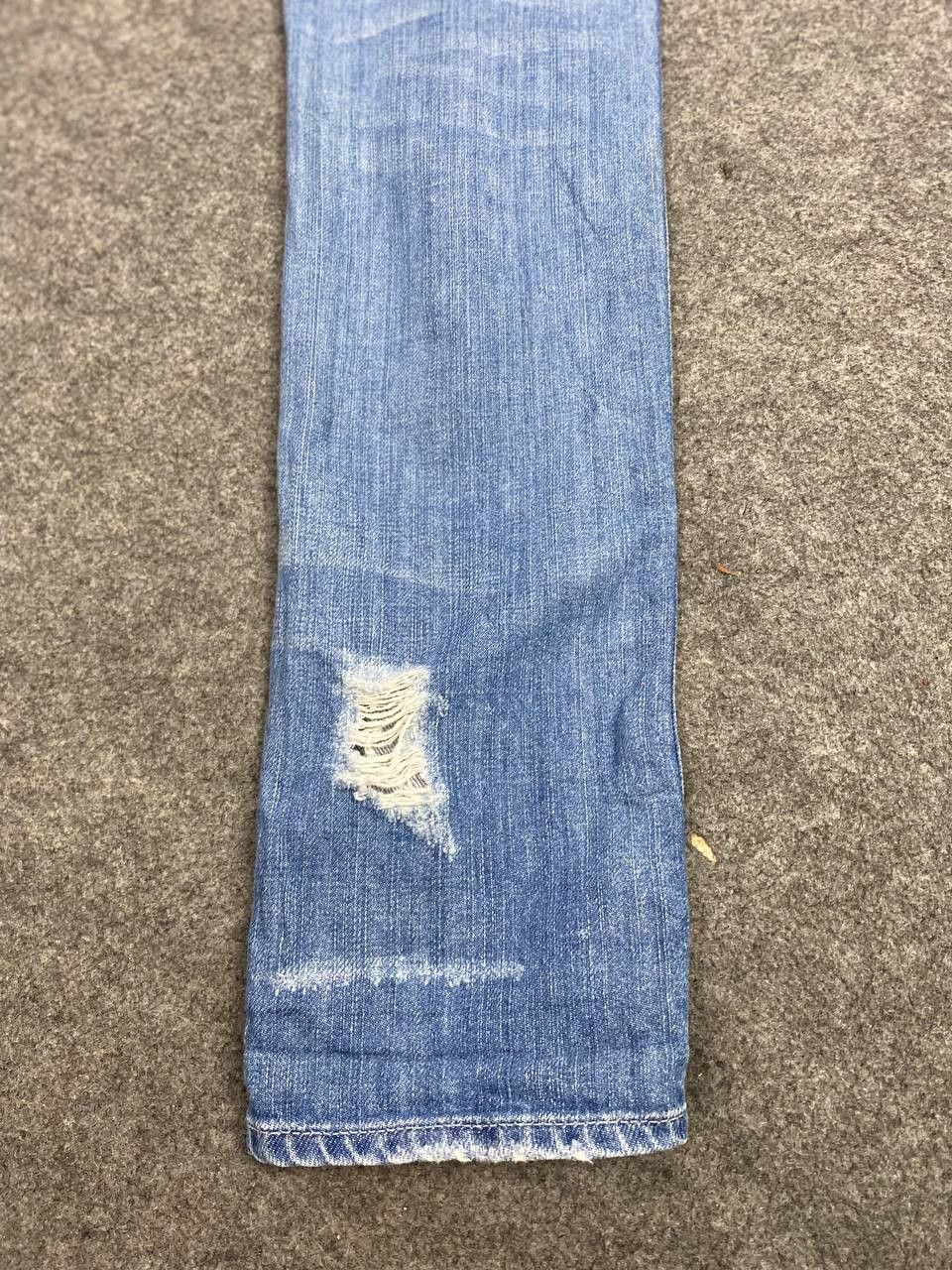 H&M &denim by h&m slim distressed denim Size US 30 / EU 46 - 6 Thumbnail