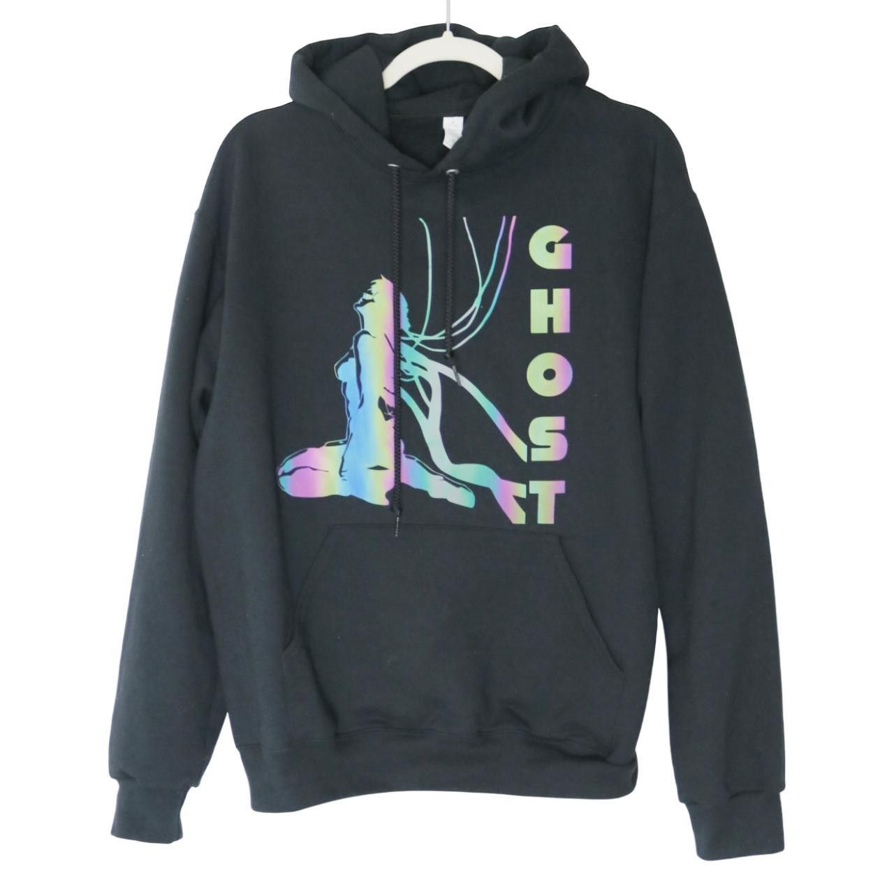 Vintage ghost in the shell holographic print hoodie Size US M / EU 48-50 / 2 - 1 Thumbnail