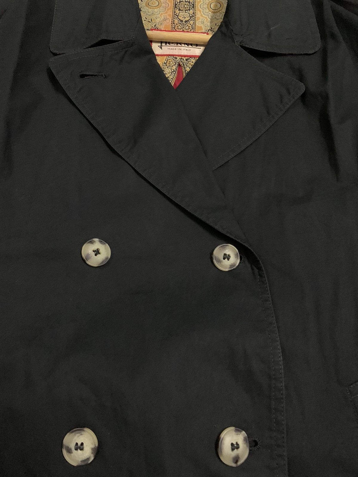 Herno Vintage Y2K Herno Double Breast Trench Coat Made in Italy Size US M / EU 48-50 / 2 - 6 Thumbnail