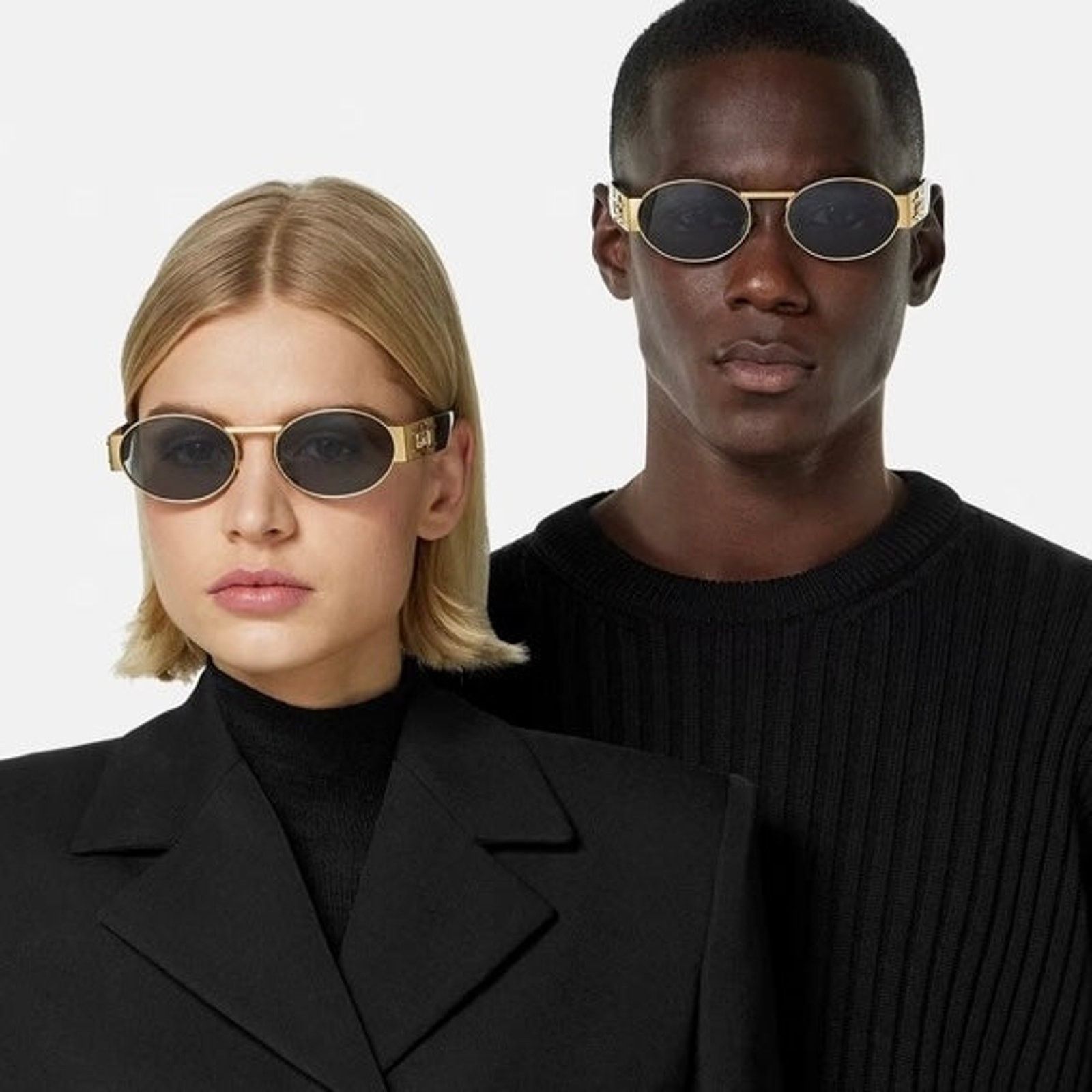 Versace New, VERSACE Sunglasses MOD.2264 1002/87 Authentic Size ONE SIZE - 3 Thumbnail