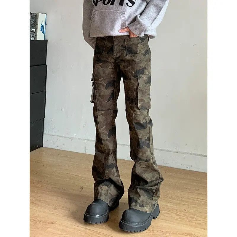 Japanese Brand × Jean Retro loose camouflage pocket jeans Size US 30 / EU 46 - 3 Thumbnail