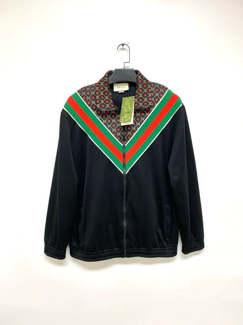 Gucci Gucci Striped Jacket With Unique Design-2506 Size US L / EU 52-54 / 3 - 1 Thumbnail