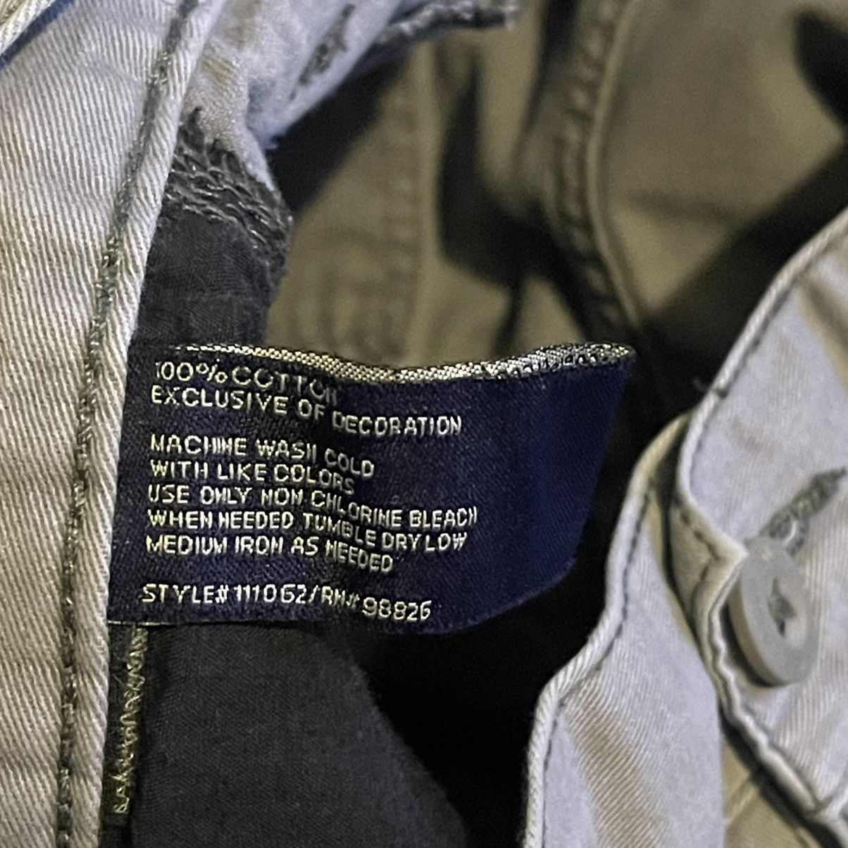 U.S. Polo Assn. US Polo Assn Mens Gray Cargo Shorts Size 36 Military Style Size US 36 / EU 52 - 6 Thumbnail