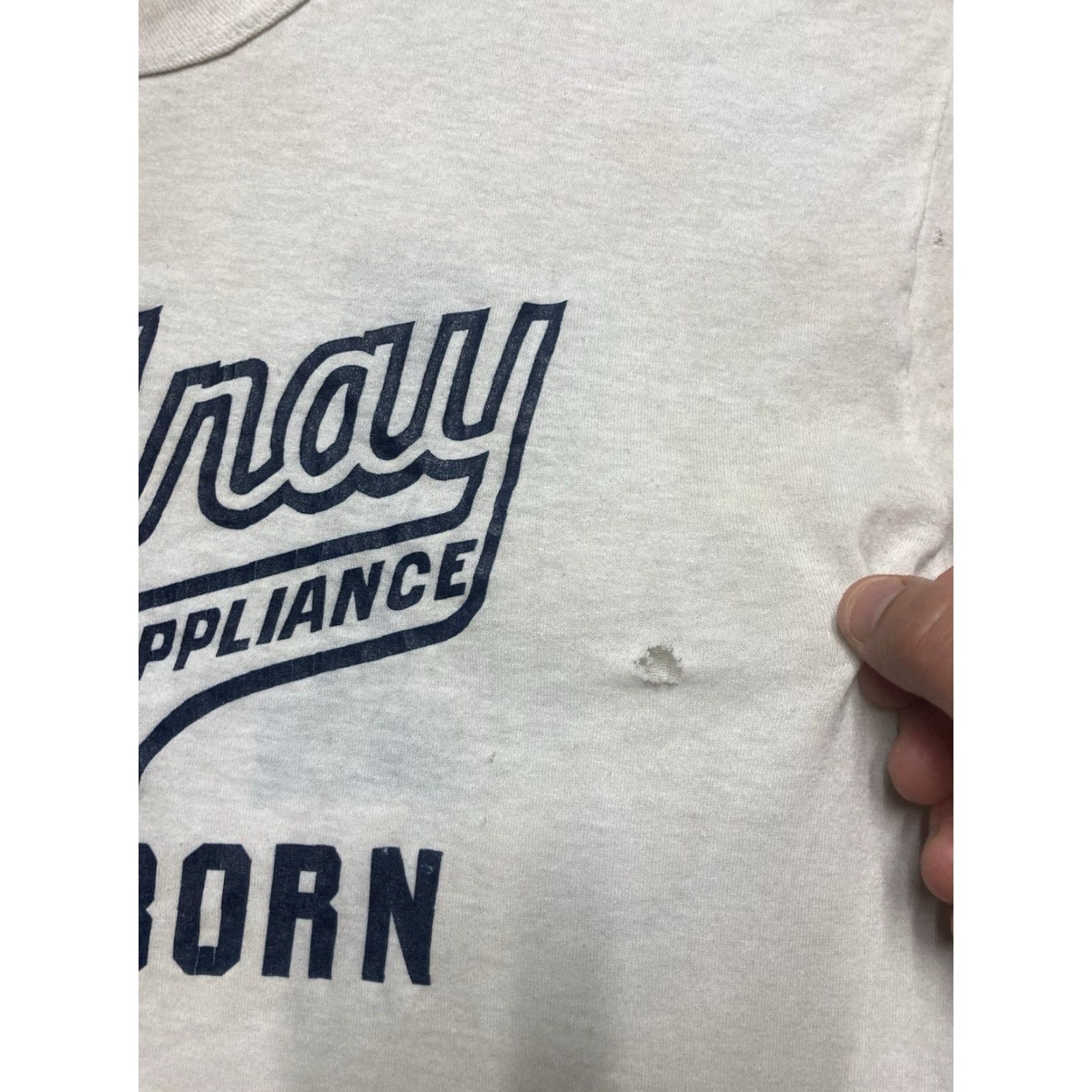 Vintage VINTAGE 80s Adray Appliance Dearborn Michigan Graphic T Shirt Large Size US L / EU 52-54 / 3 - 4 Thumbnail