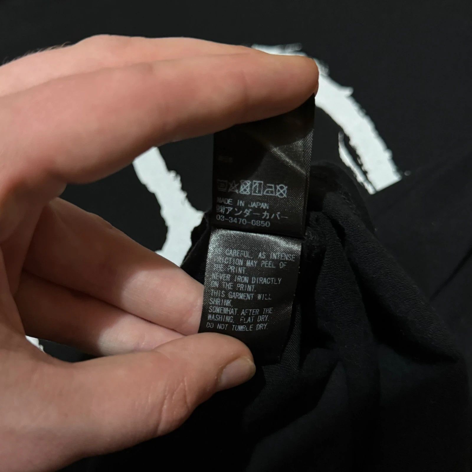 Undercover F/W 2017 Undercover Patti Smith „Peace“ logo t-shirt Size US M / EU 48-50 / 2 - 7 Thumbnail