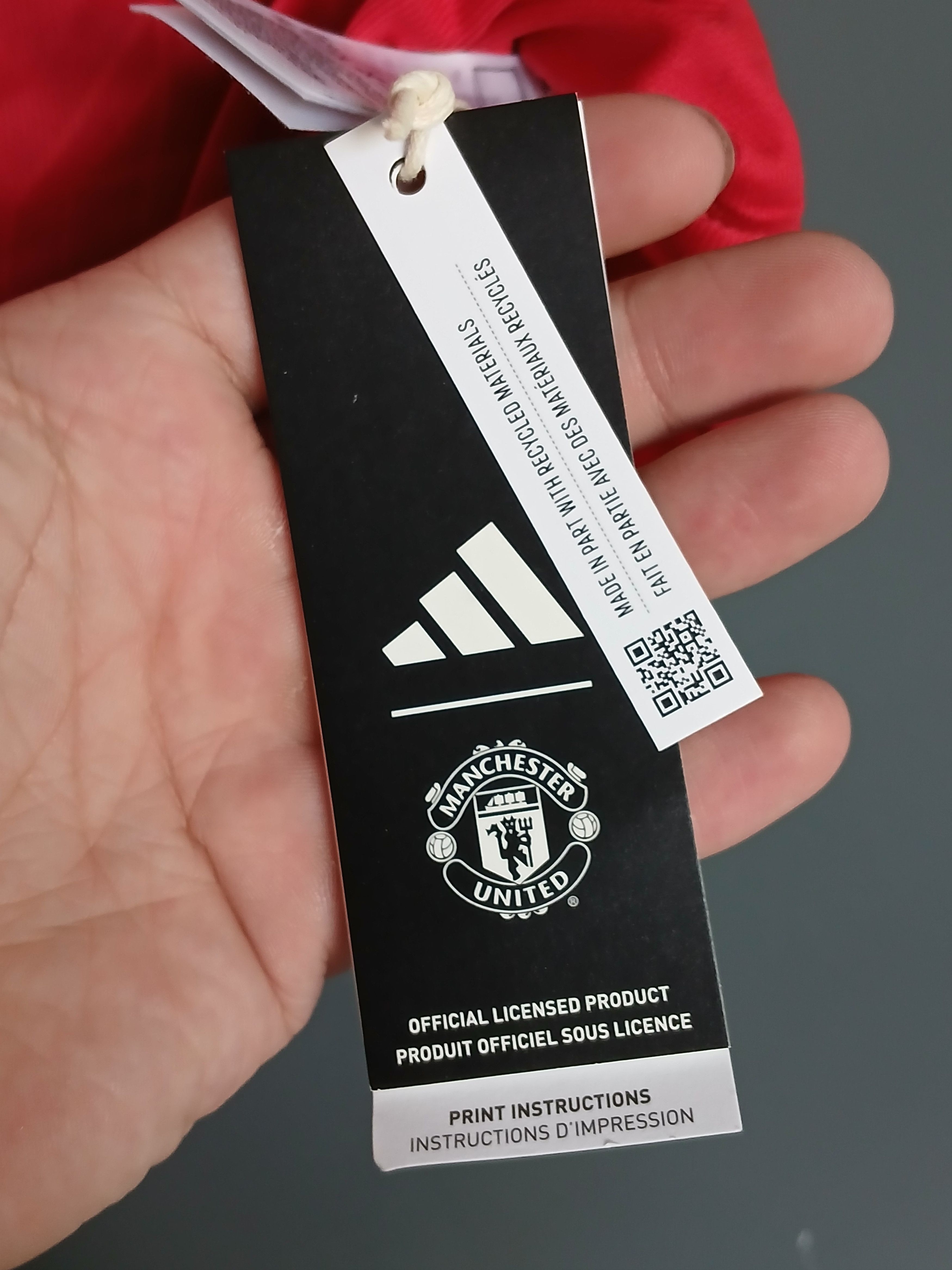 Adidas New KIDS Manchester United 23/24 Home Football Jersey Size US XS / EU 42 / 0 - 11 Thumbnail