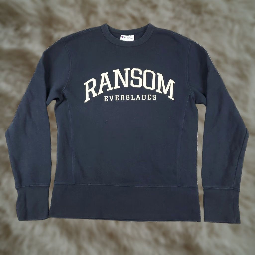 Champion Champion Women's Small Blue Crew Neck Pullover Sweater Size S / US 4 / IT 40 - 1 Thumbnail