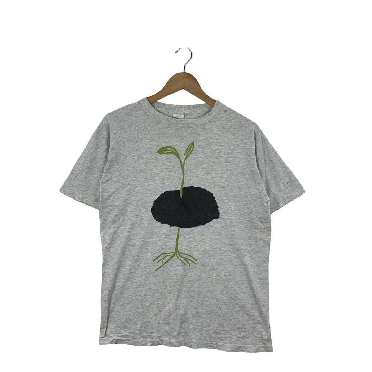 Vintage Vintage 90s JAPAN ADS PROMO Ganbare! Do Your Best Tee Shirt Size M / US 6-8 / IT 42-44 - 4 Thumbnail