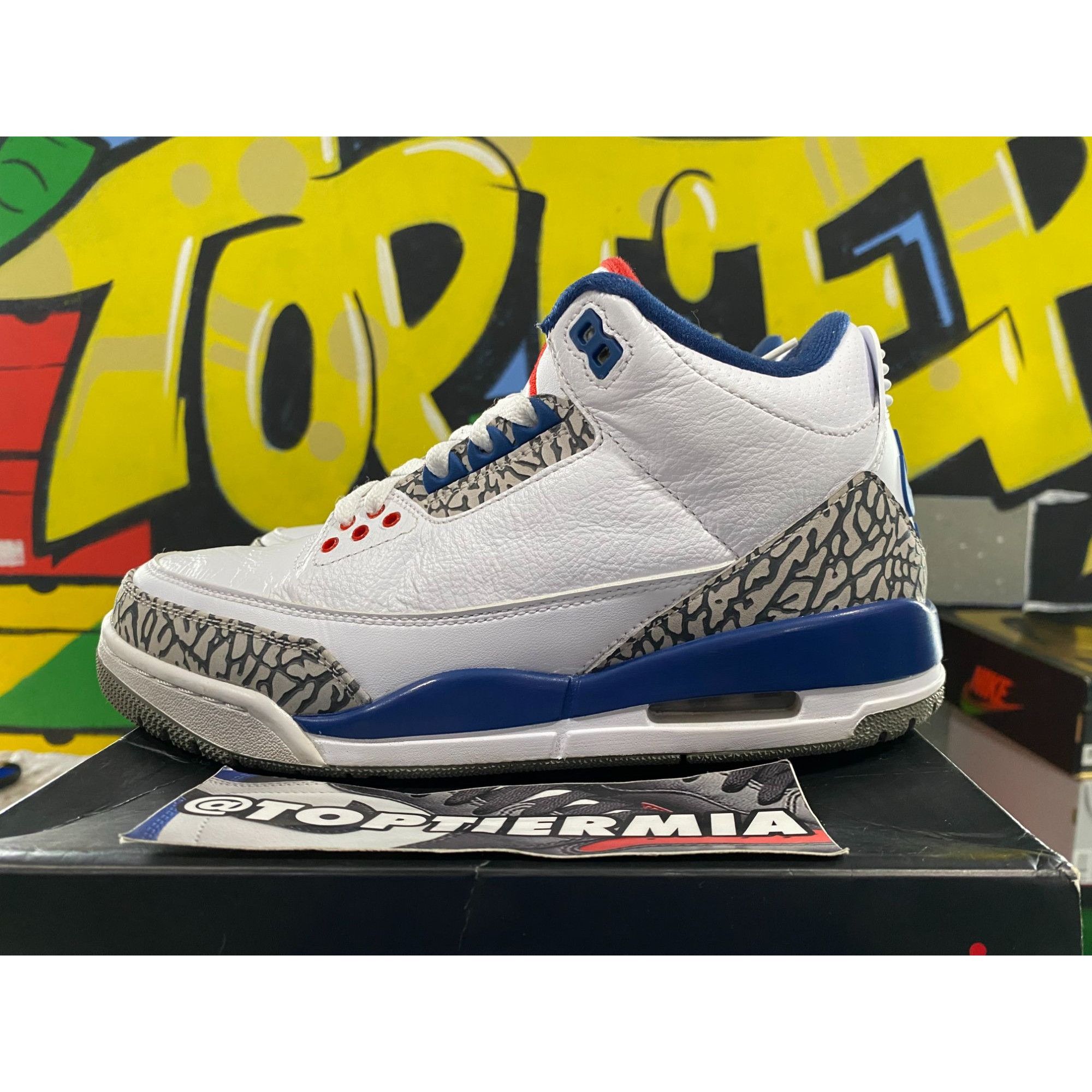 Jordan Brand air jordan 3 true blue 2016 sz 7.5 Size US 7.5 / EU 40-41 - 3 Thumbnail