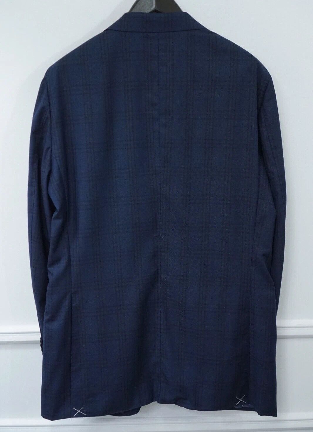 Suitsupply Men Suitsupply Blazer La Spalla Wool Navy Blue 114 UK/US48L Size 48L - 2 Thumbnail