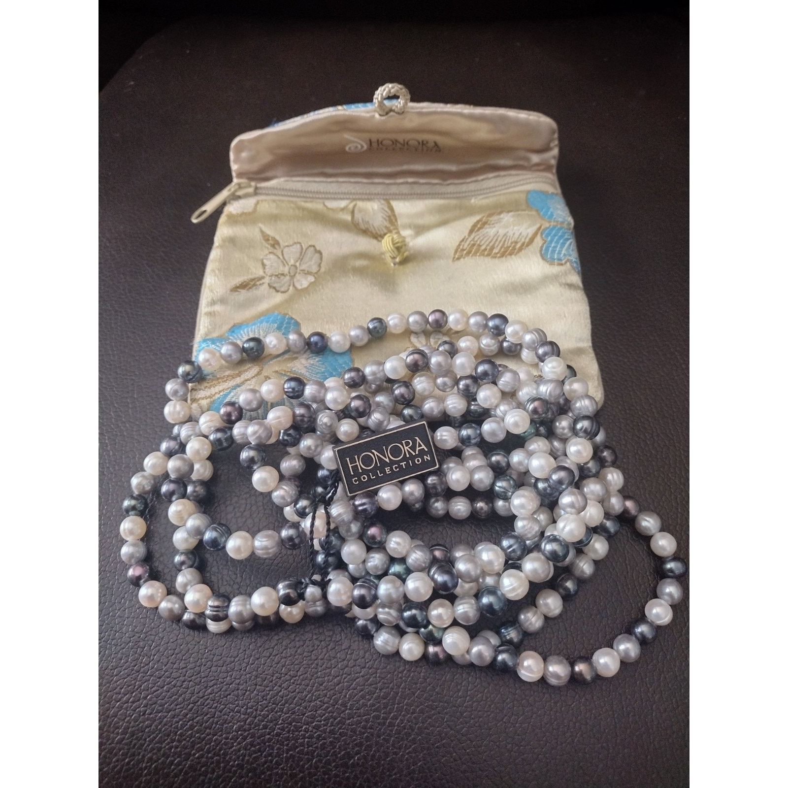 RARE Honora Collection Genuine Freshwater Pearl 80 Necklace