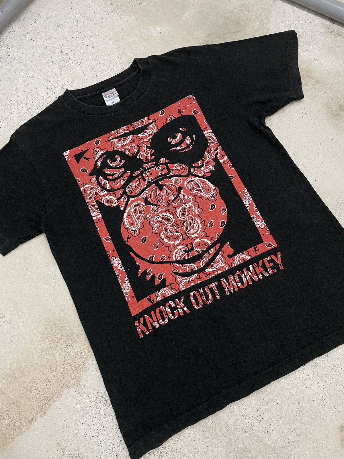 Japanese Brand Knock Out Monkey Prinstar POTA Giant Bandana Size US M / EU 48-50 / 2 - 4 Thumbnail