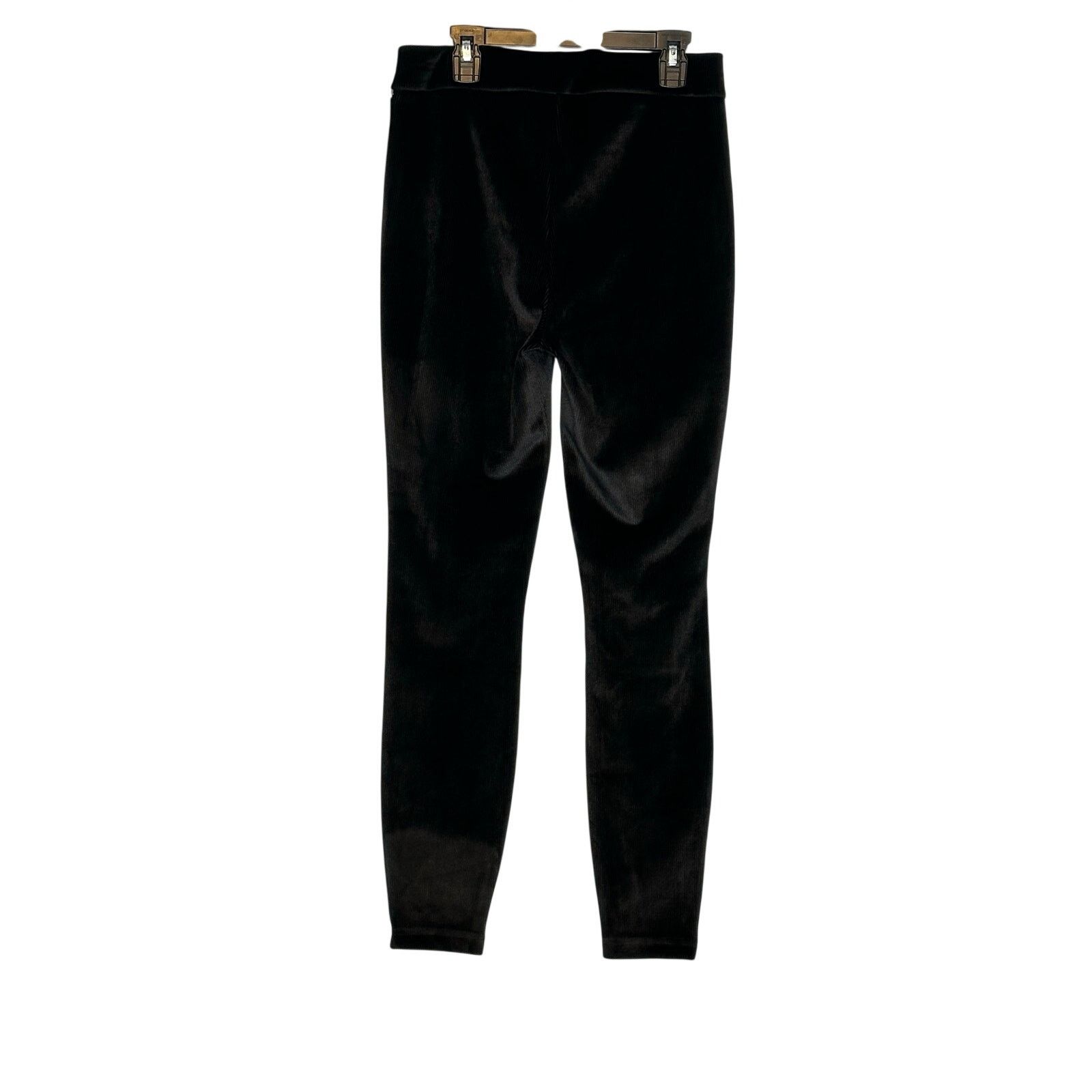 Nanette Lepore Nanette Lepore black velvet pull on legging pants size small Size 30" / US 8 / IT 44 - 6 Thumbnail