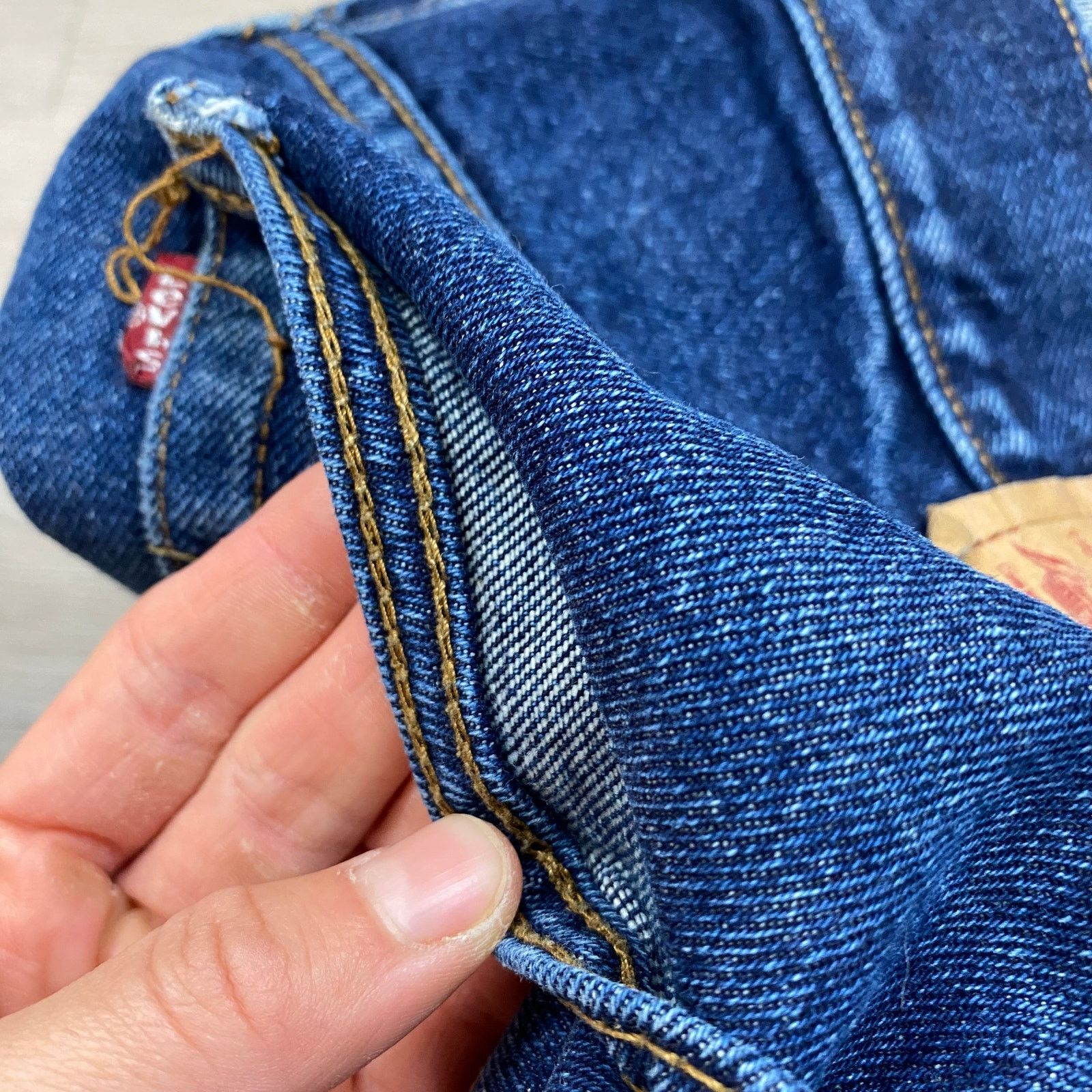 Levi's × Vintage VTG 90s Levi's 501 XX Straight Leg Jeans 36x30 Made in USA Size US 36 / EU 52 - 10 Thumbnail