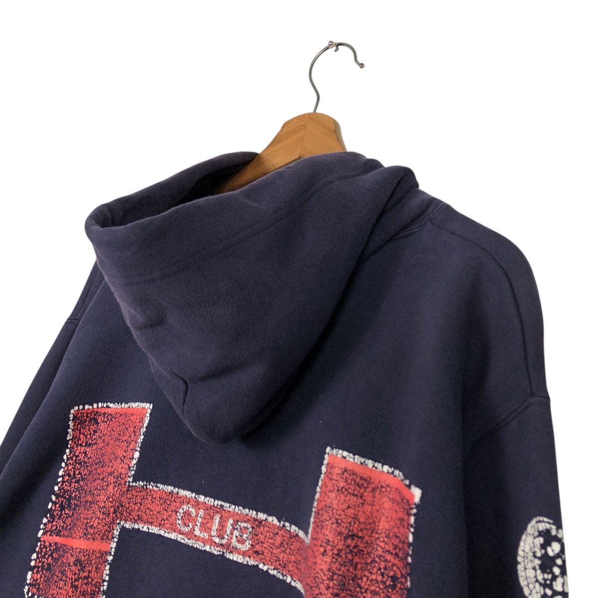 Japanese Brand United Athle HCV Team Hoodie – Distressed Graphic Size US XL / EU 56 / 4 - 11 Thumbnail
