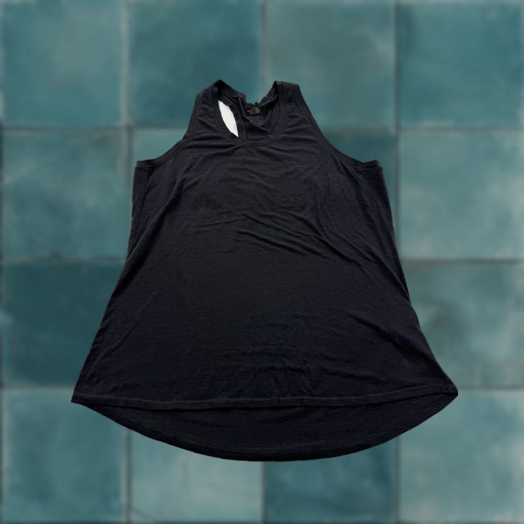 The North Face The North Face Tank Top Womens L Gray FlashDry Racerback Athletic Running Shirt Size L / US 10 / IT 46 - 1 Thumbnail