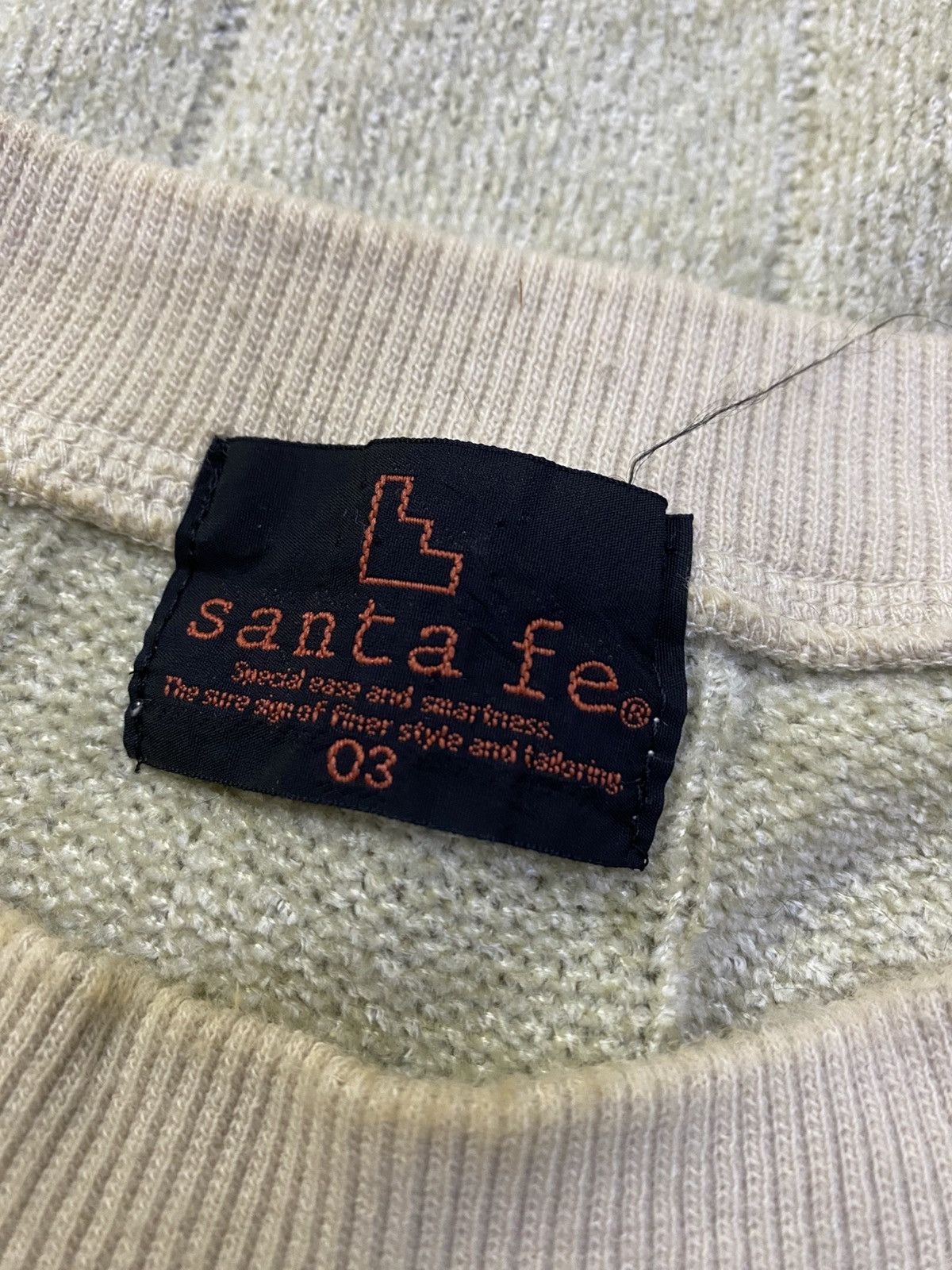 Japanese Brand × Vintage Vintage Santa Fe Knitted Sweater Size US S / EU 44-46 / 1 - 8 Thumbnail