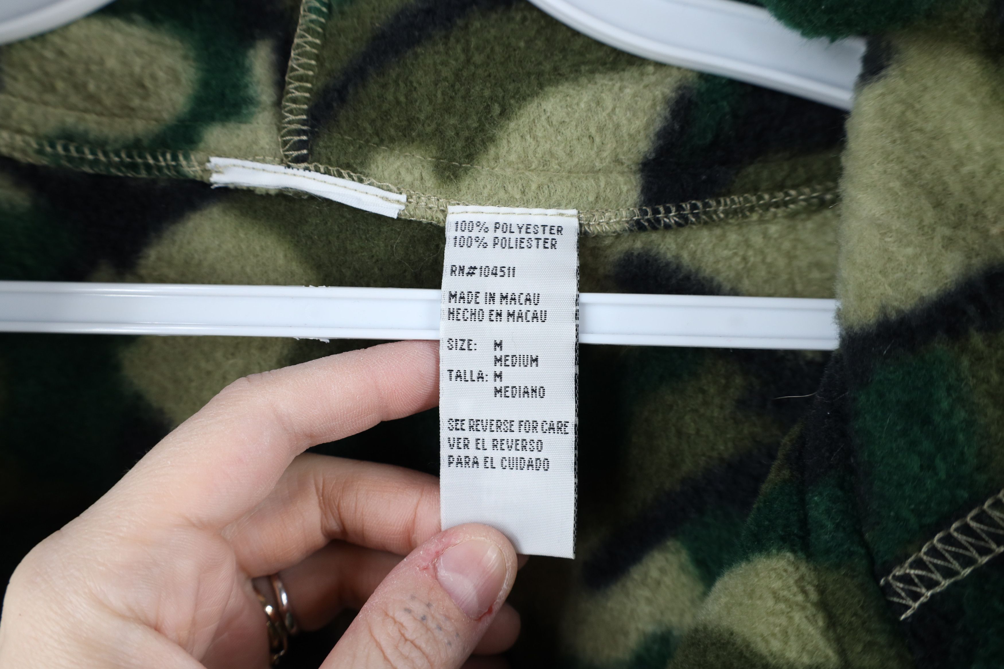 Vintage Vintage 90s Streetwear Half Zip Fleece Hoodie Sweatshirt Size US M / EU 48-50 / 2 - 8 Thumbnail