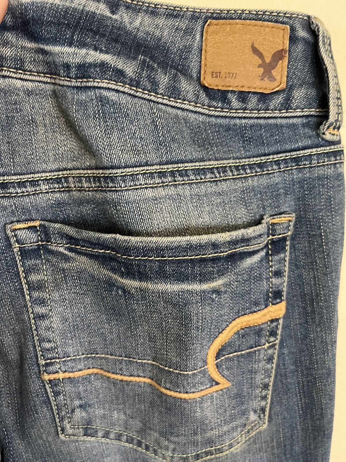 American Eagle Outfitters American Eagle Artist Crop Super Stretch Size 10 Size 32" / US 10 / IT 46 - 2 Thumbnail