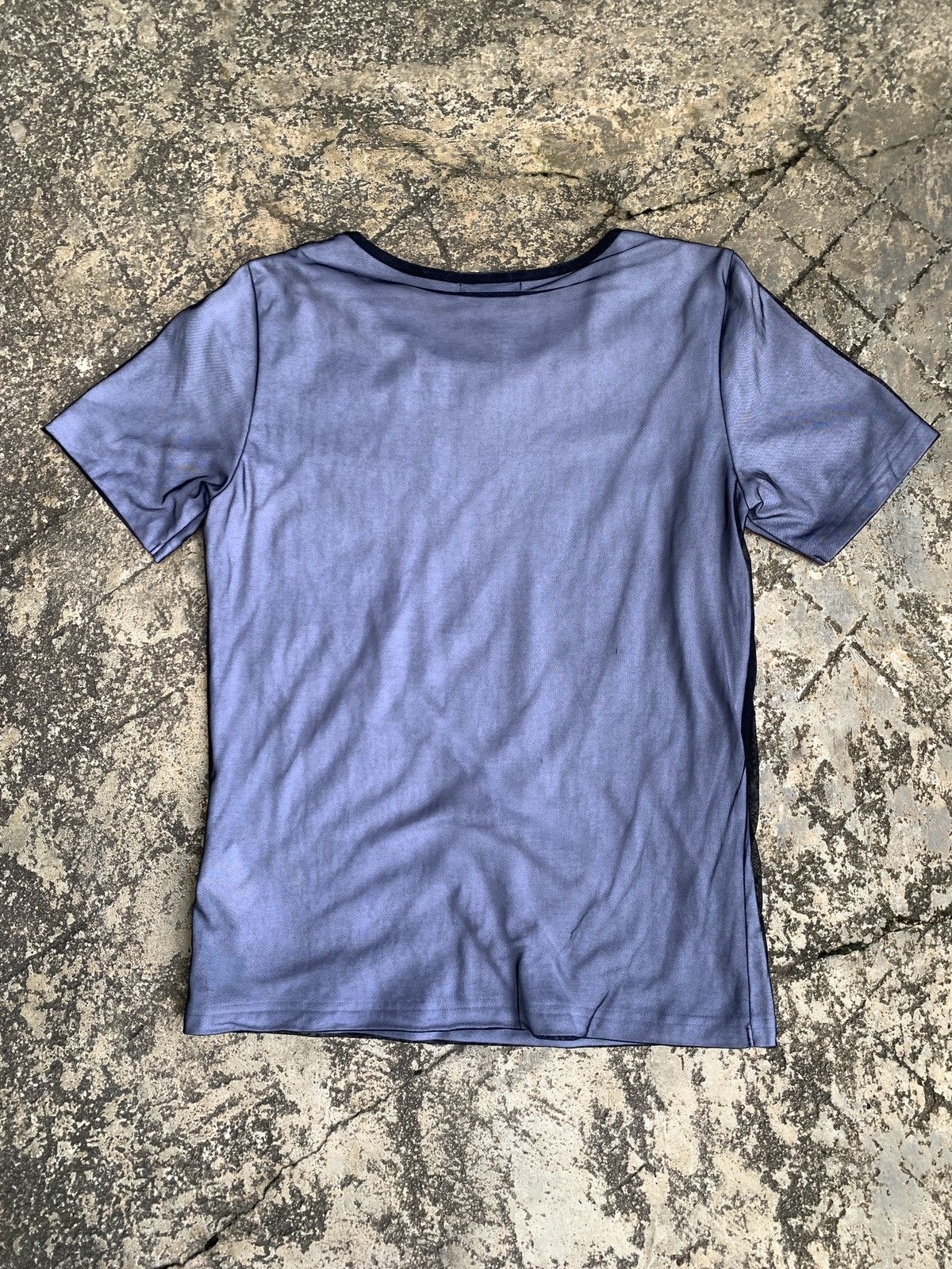 Japanese Brand × Vintage y2k Indivi Japan Double Layer Mesh Tee Size S / US 4 / IT 40 - 2 Thumbnail