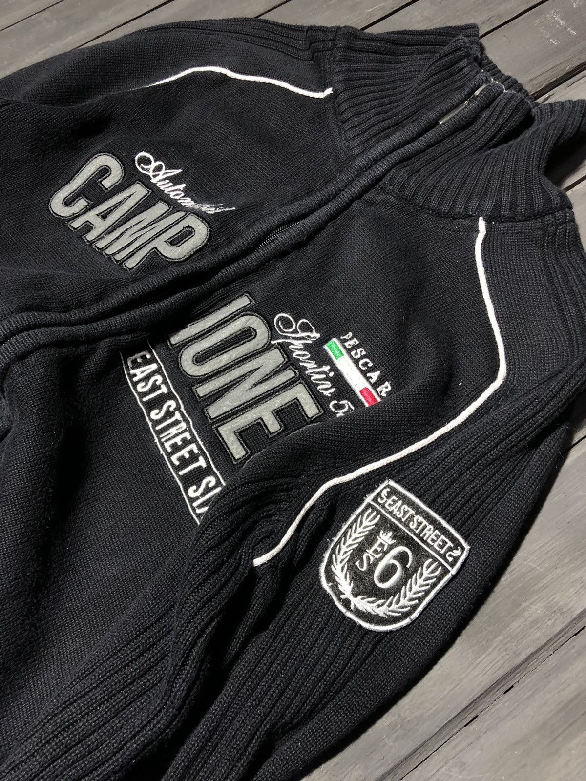 Junya Watanabe × Yohji Yamamoto Vintage Streetwear Kapital Style Sweater Zip Hoodie 90s Size US L / EU 52-54 / 3 - 3 Thumbnail
