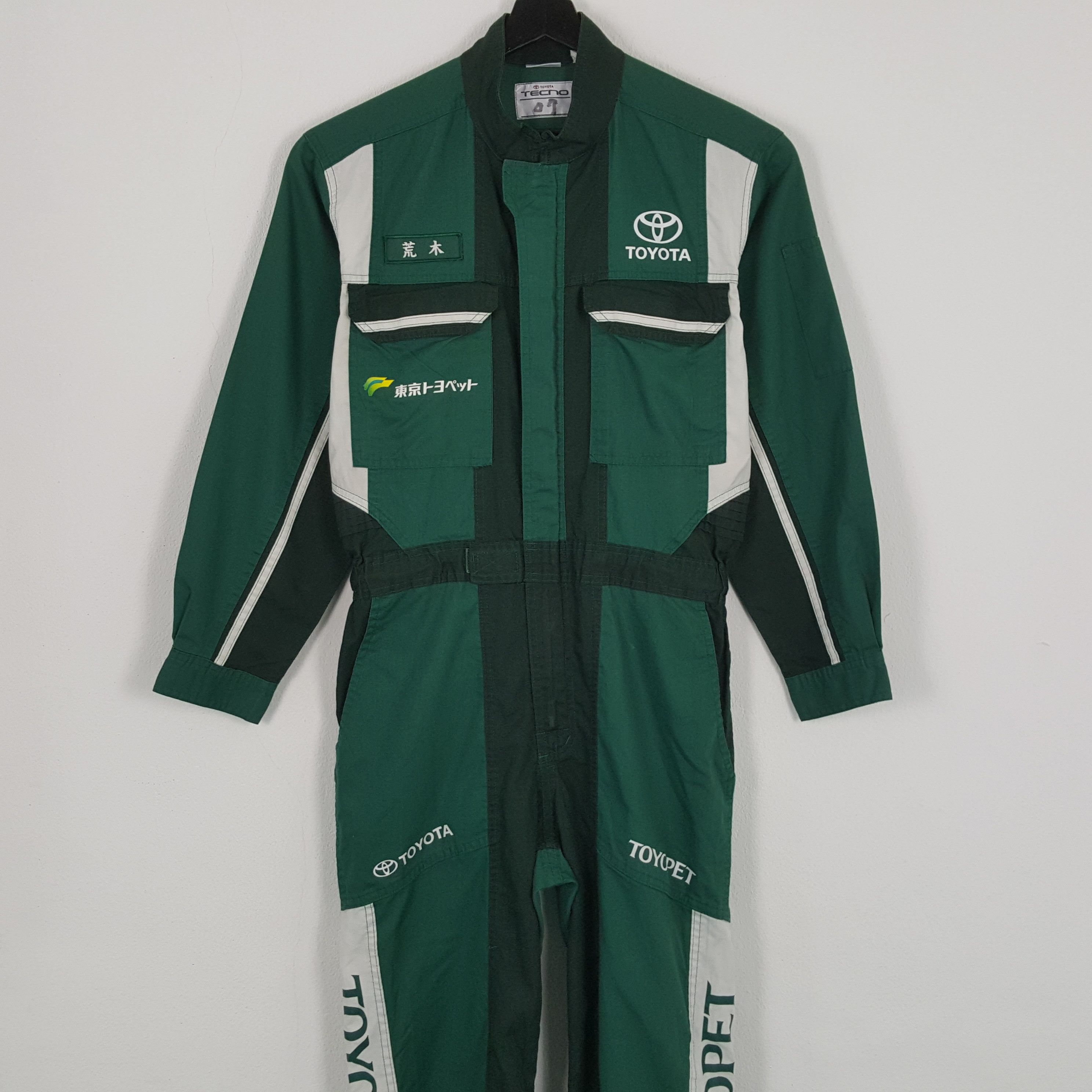 Vintage TOYOTA TOYOPET Racing Workwear Style Coverall Jacket Size US M / EU 48-50 / 2 - 5 Thumbnail