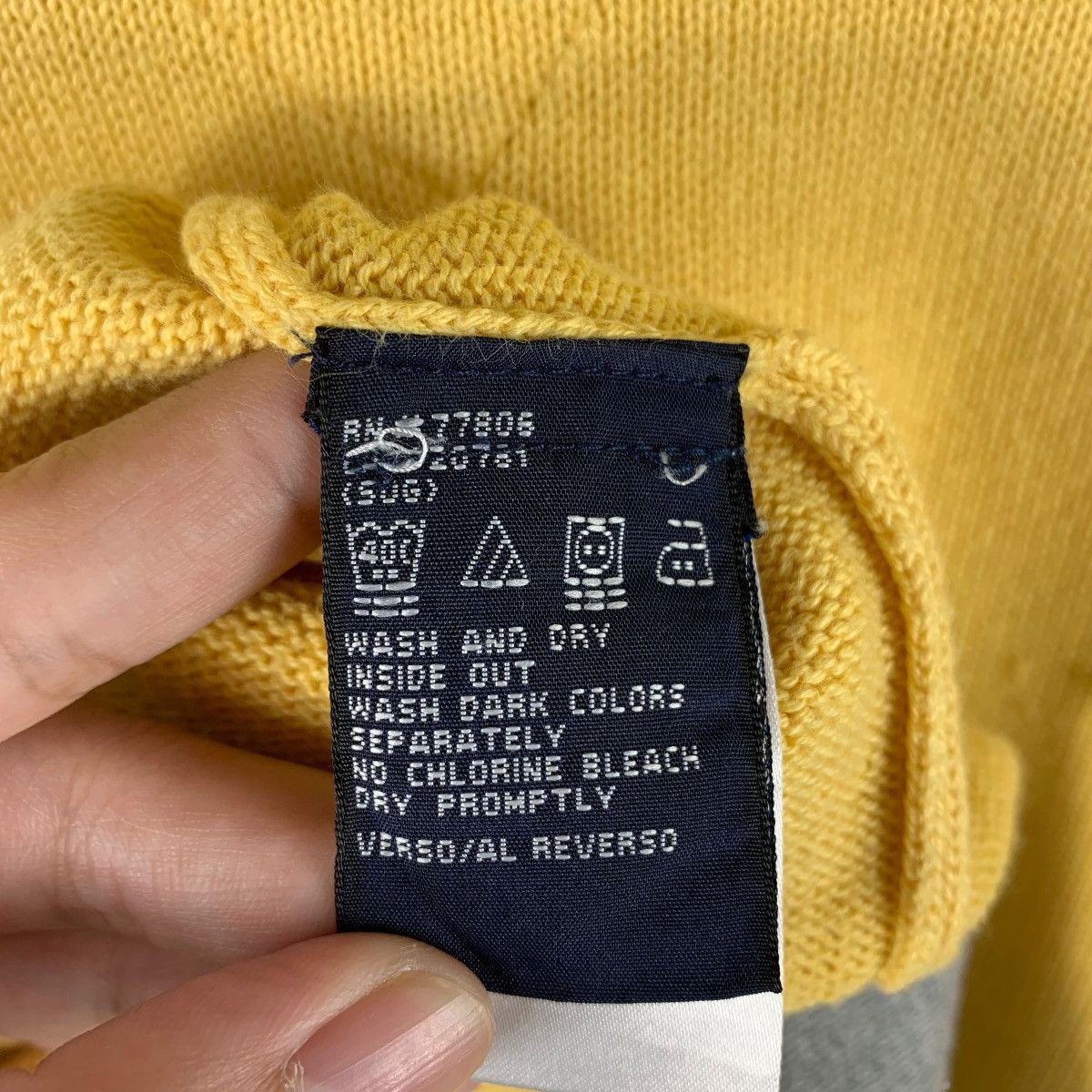 Tommy Hilfiger TOMMY HILFIGER Small logo embroidery sweatshirt Size US S / EU 44-46 / 1 - 10 Thumbnail