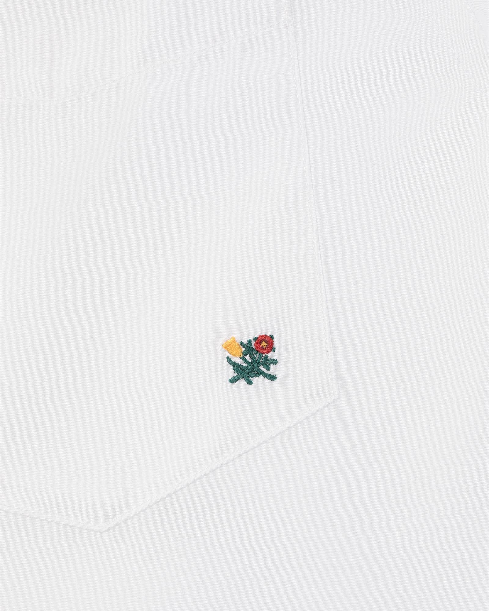 Aime Leon Dore o1mle0725 Crest Oxford Shirt in Bright White Size US XXL / EU 58 / 5 - 3 Thumbnail