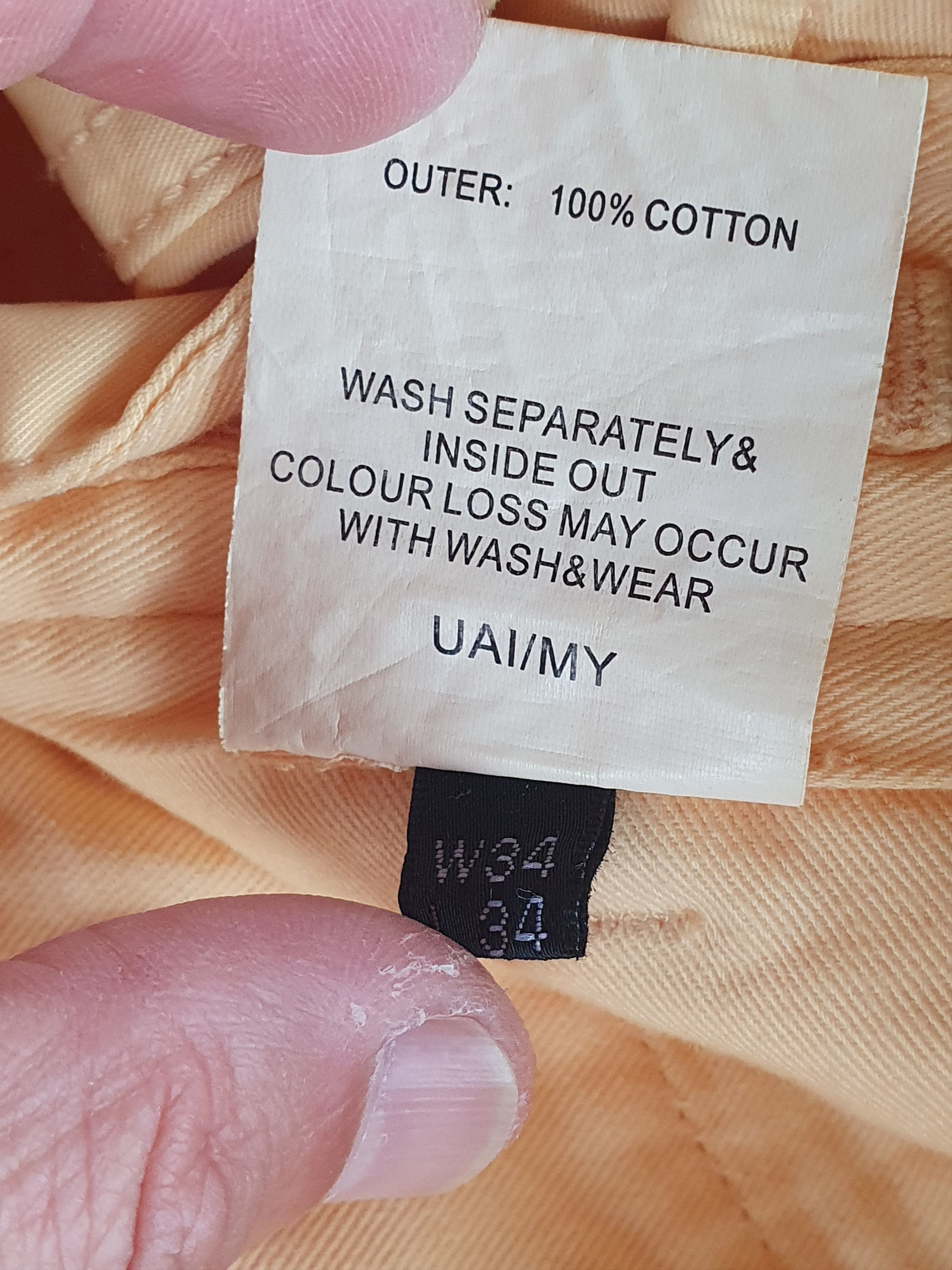 Barbour Barbour Euston Garment Dyed Yellow Pants sz 34/34 Size US 34 / EU 50 - 6 Thumbnail