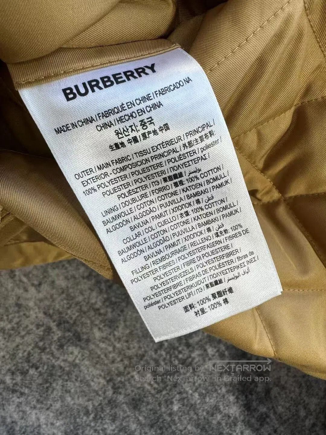 Burberry burberry quilted yellow cotton jacket. Size S / US 4 / IT 40 - 5 Thumbnail