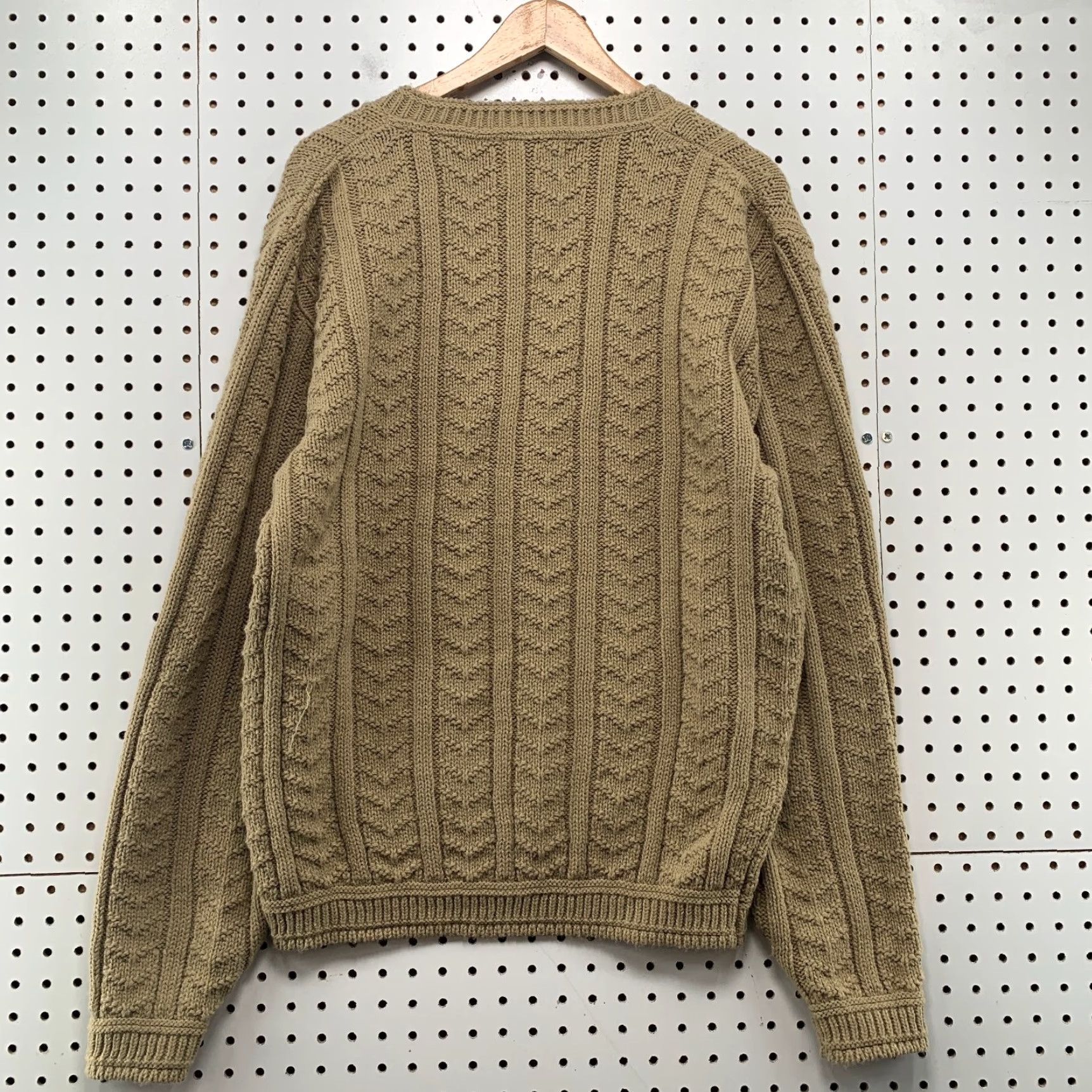 Vintage VINTAGE Royal North Mills Sweater Mens XL Brown Knitted Orlon Acrylic Made USA Sweater Pullover Mens XL Brown USA Knit Autumn Winter Casual Mens Size US XL / EU 56 / 4 - 2 Thumbnail