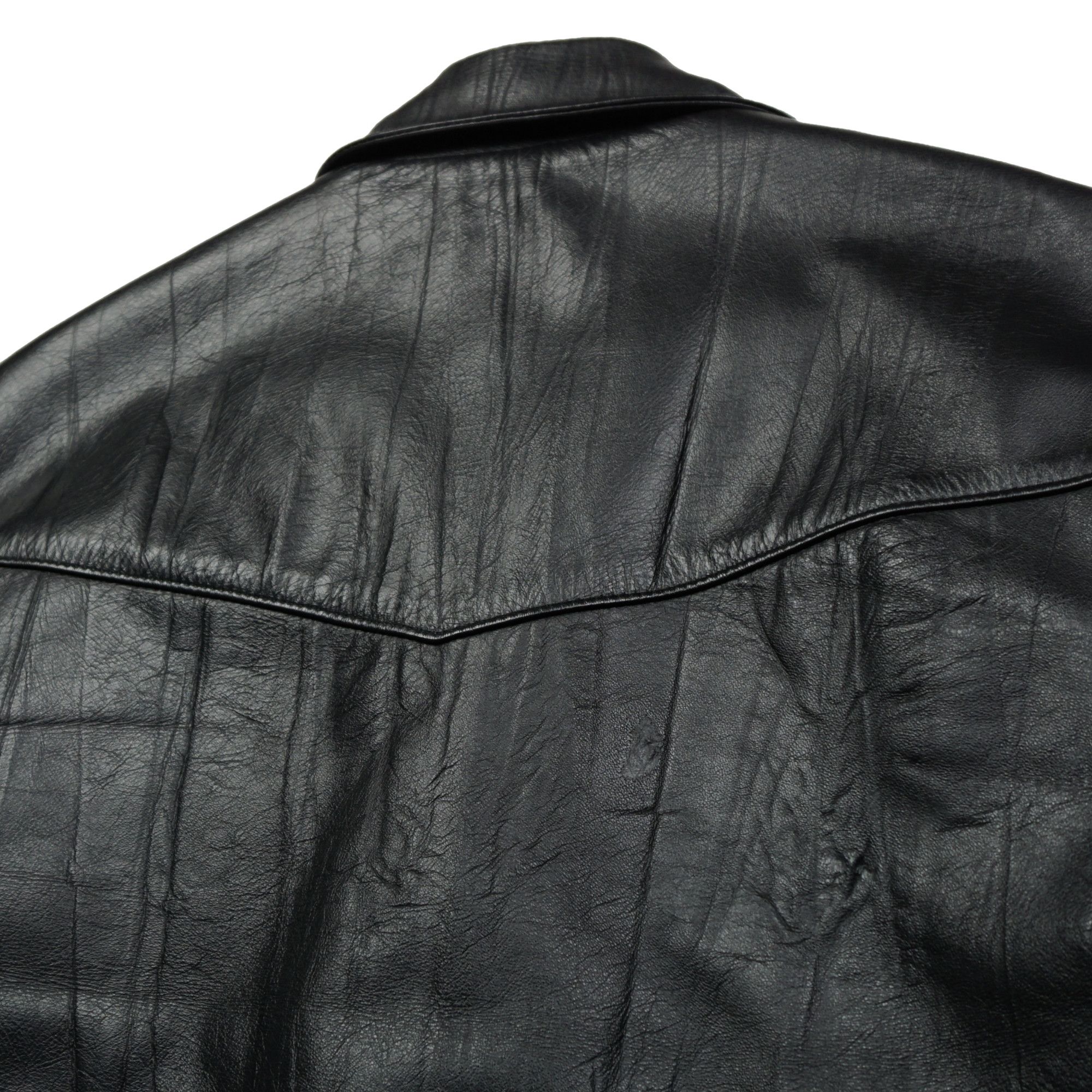 Number (N)ine Number (N)ine AW04 Leather Jacket Size US L / EU 52-54 / 3 - 8 Thumbnail